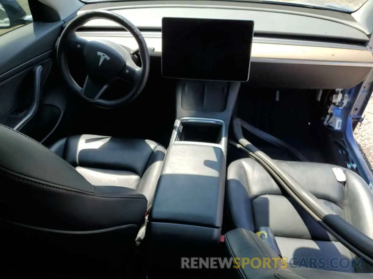 8 Фотография поврежденного автомобиля 5YJ3E1EA4MF922736 TESLA MODEL 3 2021