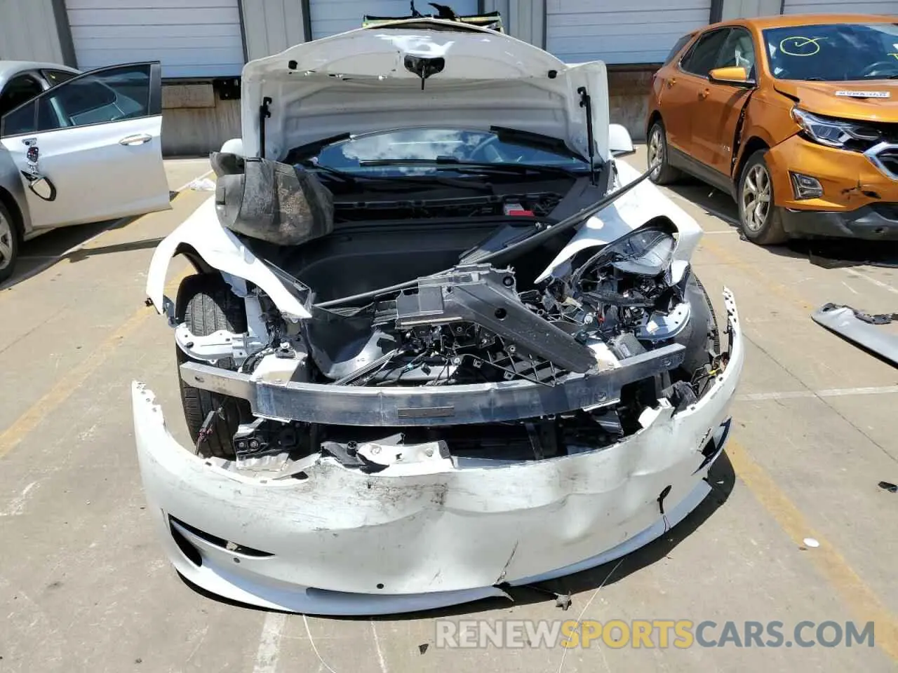 5 Фотография поврежденного автомобиля 5YJ3E1EA4MF929654 TESLA MODEL 3 2021