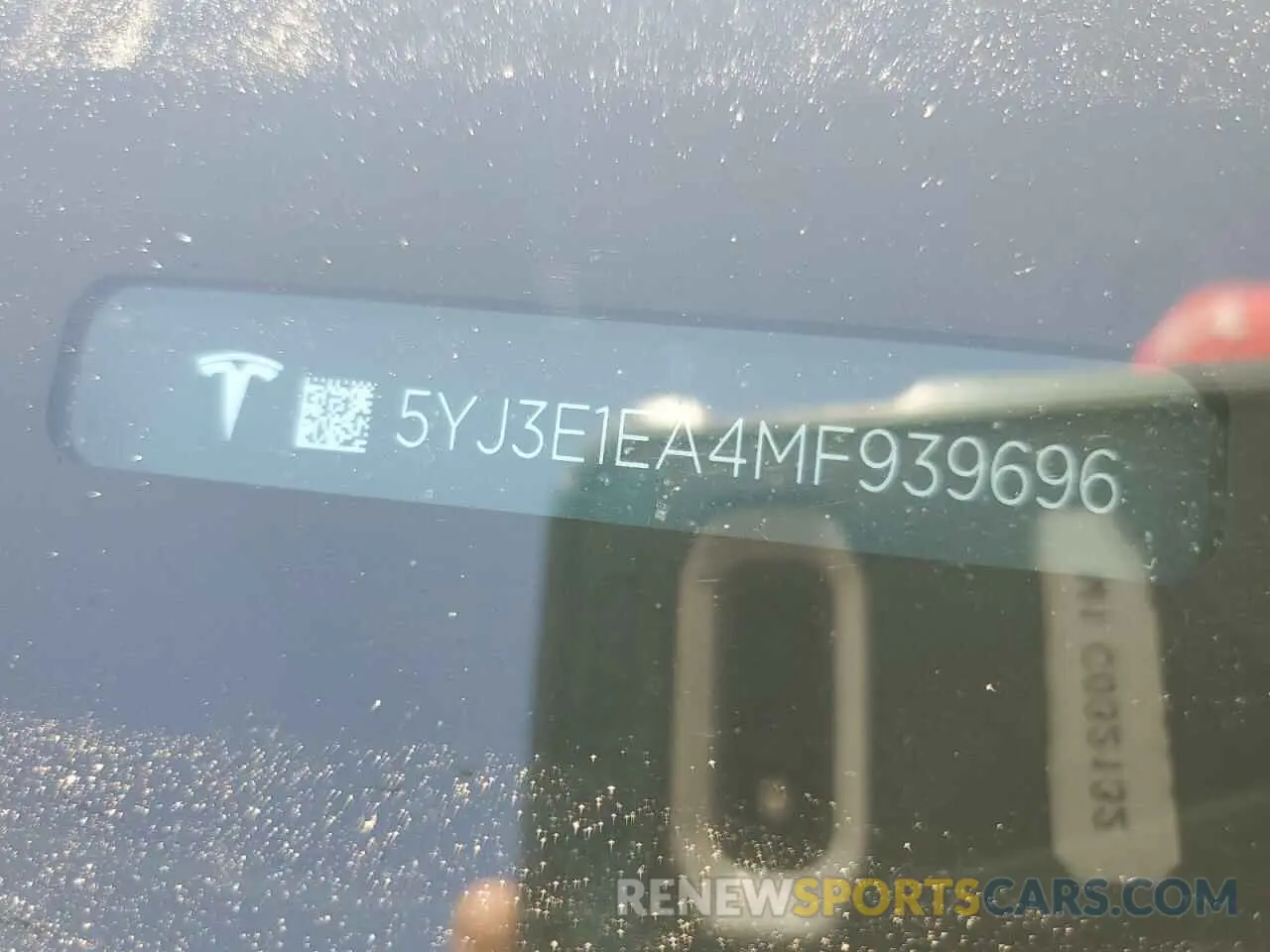 14 Фотография поврежденного автомобиля 5YJ3E1EA4MF939696 TESLA MODEL 3 2021