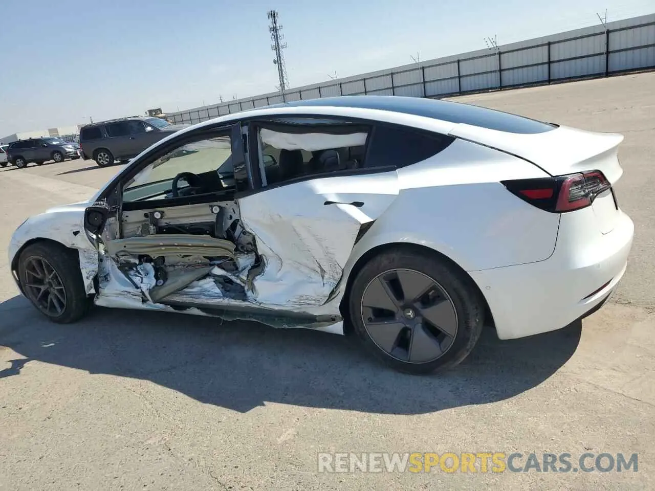 2 Фотография поврежденного автомобиля 5YJ3E1EA4MF939696 TESLA MODEL 3 2021