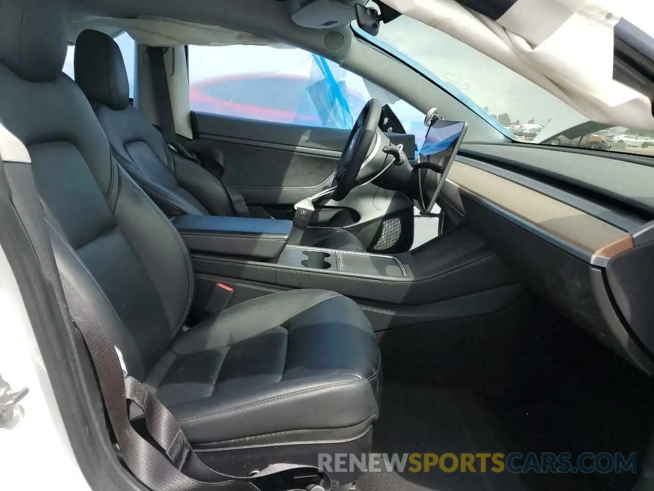 7 Фотография поврежденного автомобиля 5YJ3E1EA4MF939696 TESLA MODEL 3 2021