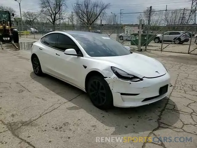 13 Photograph of a damaged car 5YJ3E1EA4MF943036 TESLA MODEL 3 2021