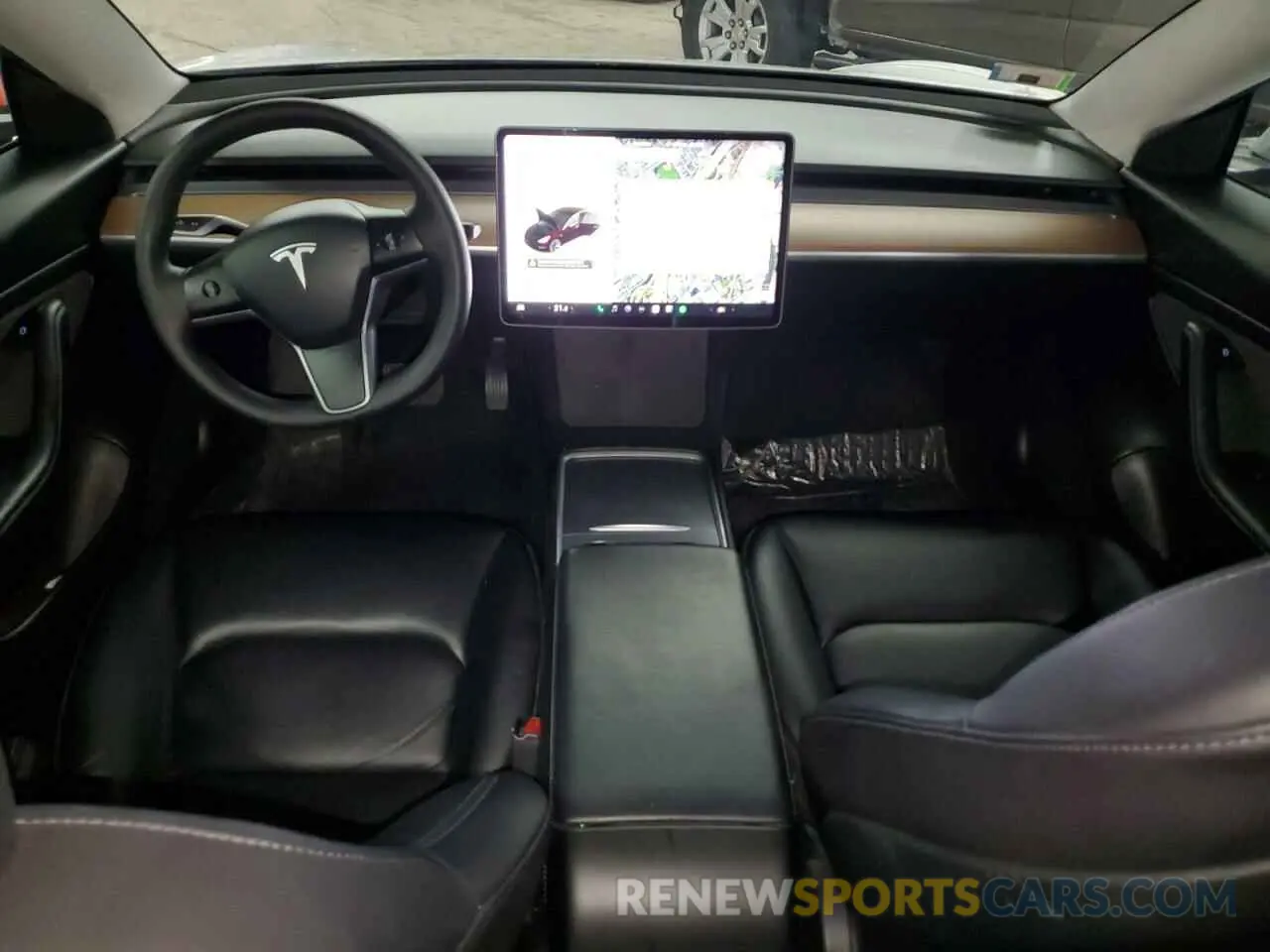 8 Photograph of a damaged car 5YJ3E1EA4MF943036 TESLA MODEL 3 2021