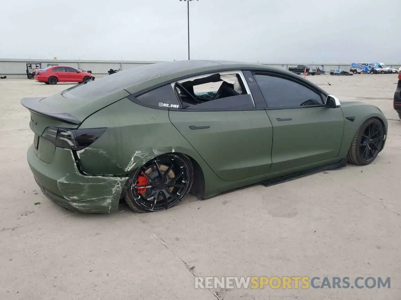 3 Фотография поврежденного автомобиля 5YJ3E1EA4MF977784 TESLA MODEL 3 2021