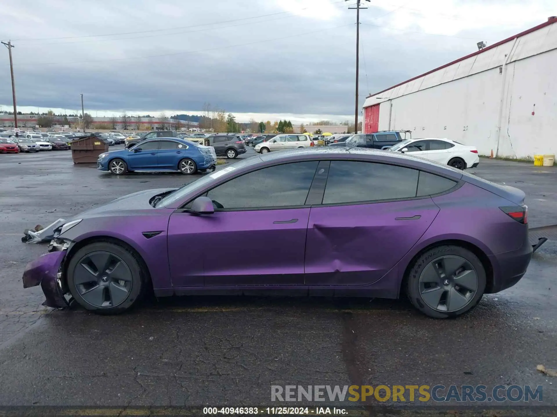 15 Photograph of a damaged car 5YJ3E1EA4MF992558 TESLA MODEL 3 2021