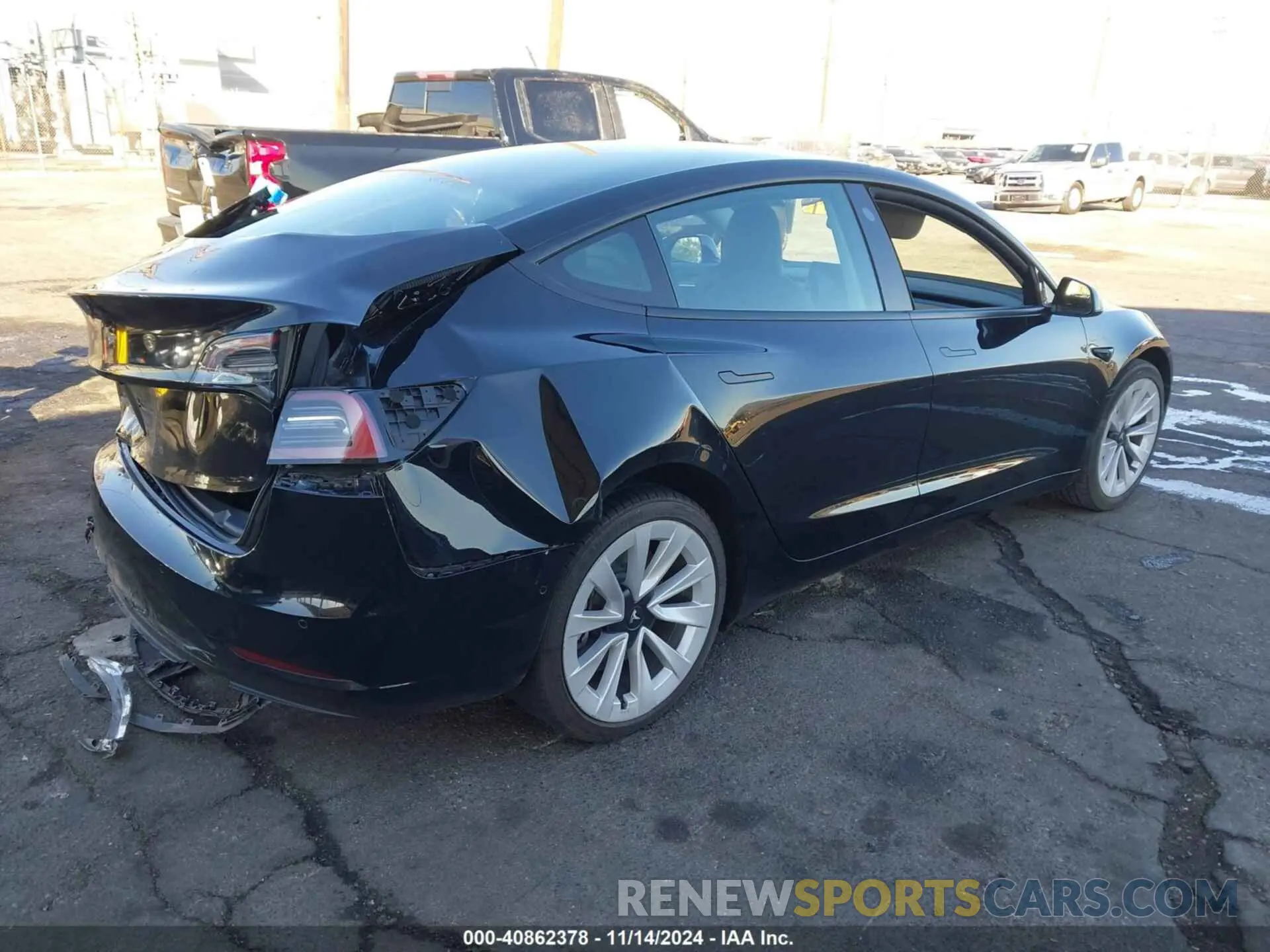 4 Фотография поврежденного автомобиля 5YJ3E1EA4MF998473 TESLA MODEL 3 2021