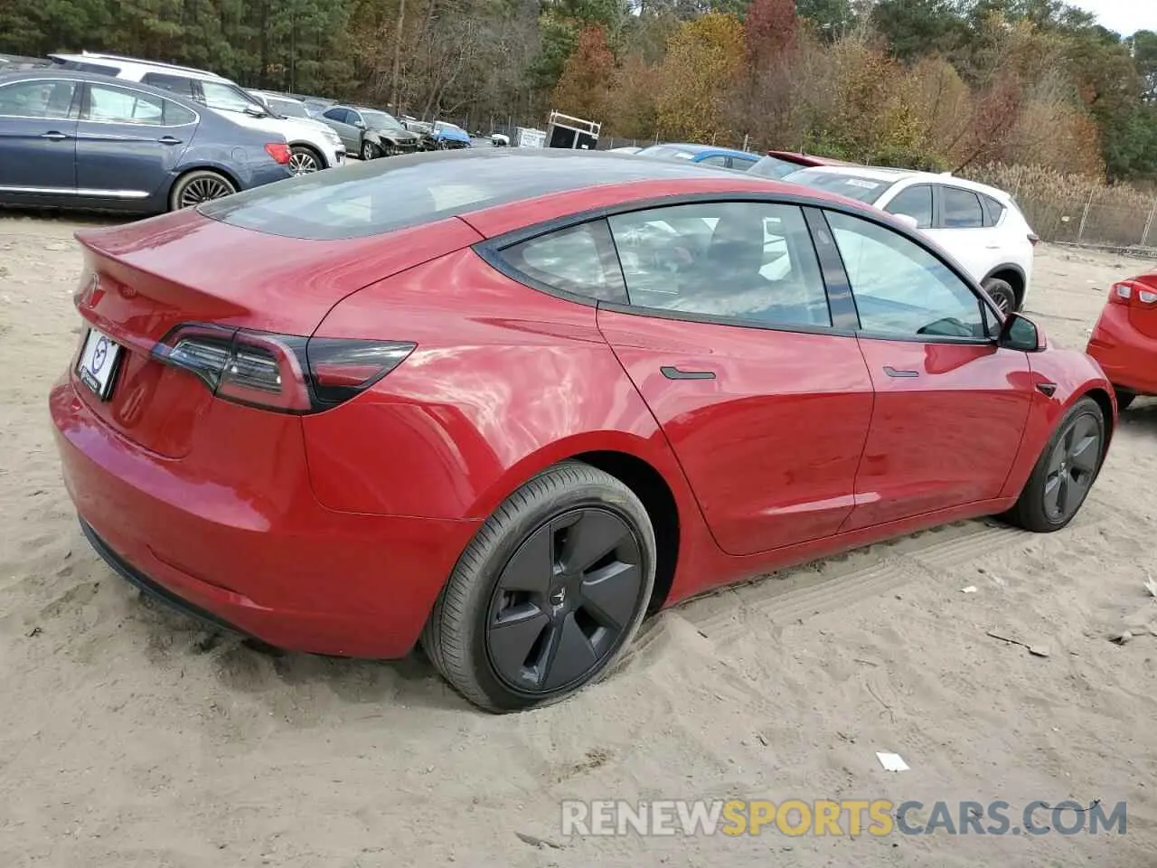 3 Фотография поврежденного автомобиля 5YJ3E1EA5MF016157 TESLA MODEL 3 2021