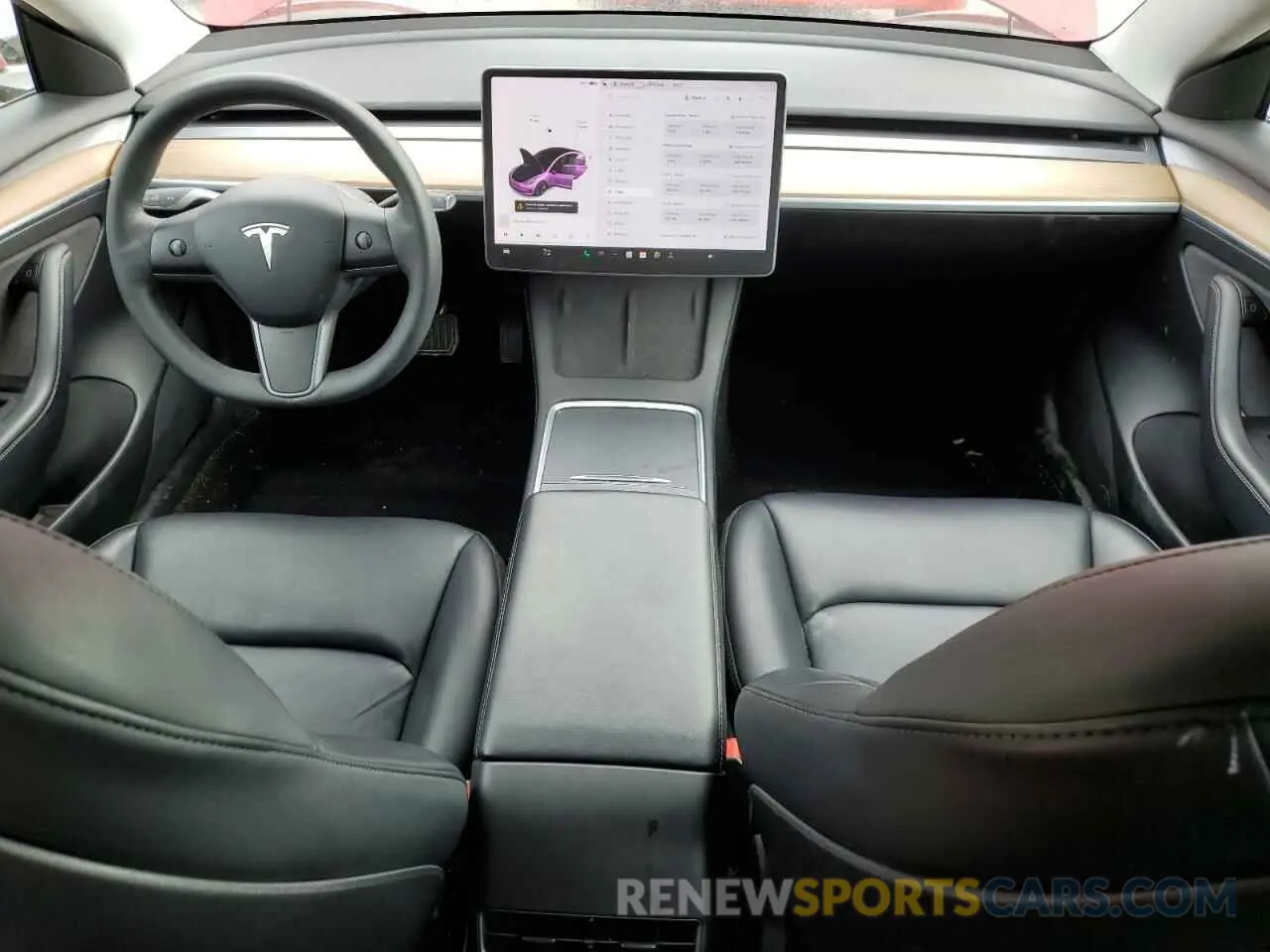 8 Фотография поврежденного автомобиля 5YJ3E1EA5MF016157 TESLA MODEL 3 2021