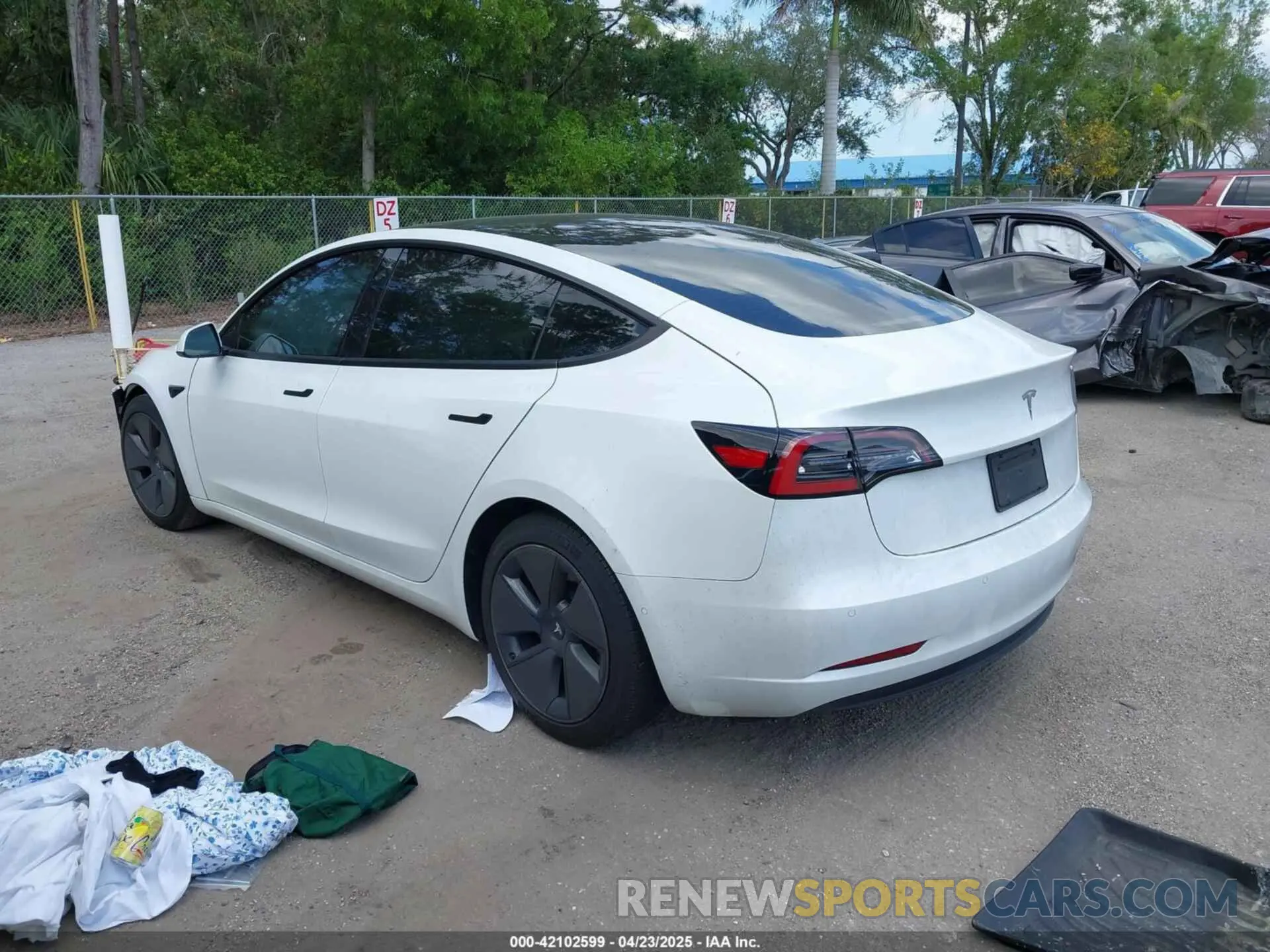 3 Фотография поврежденного автомобиля 5YJ3E1EA5MF016627 TESLA MODEL 3 2021
