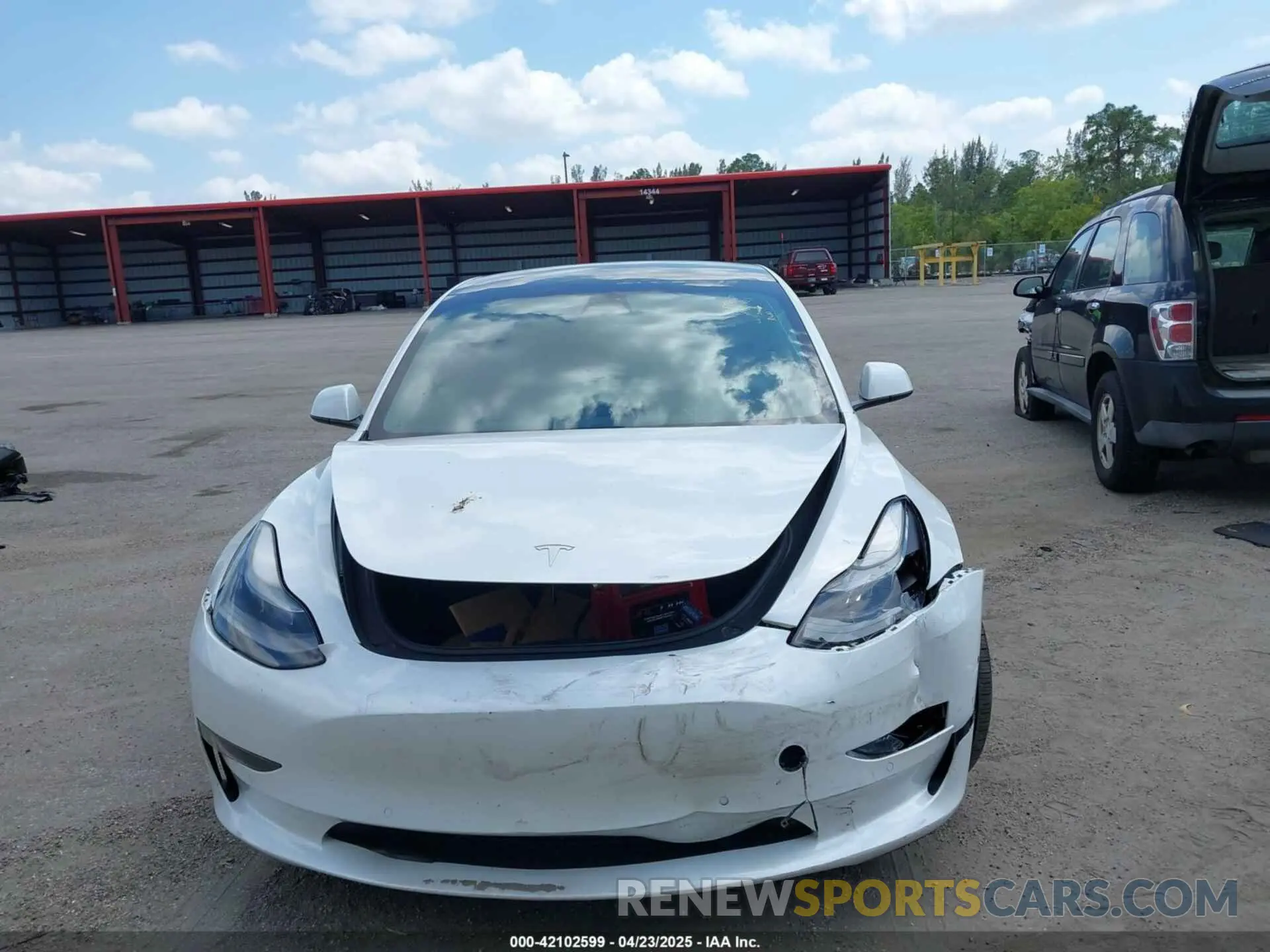 6 Фотография поврежденного автомобиля 5YJ3E1EA5MF016627 TESLA MODEL 3 2021