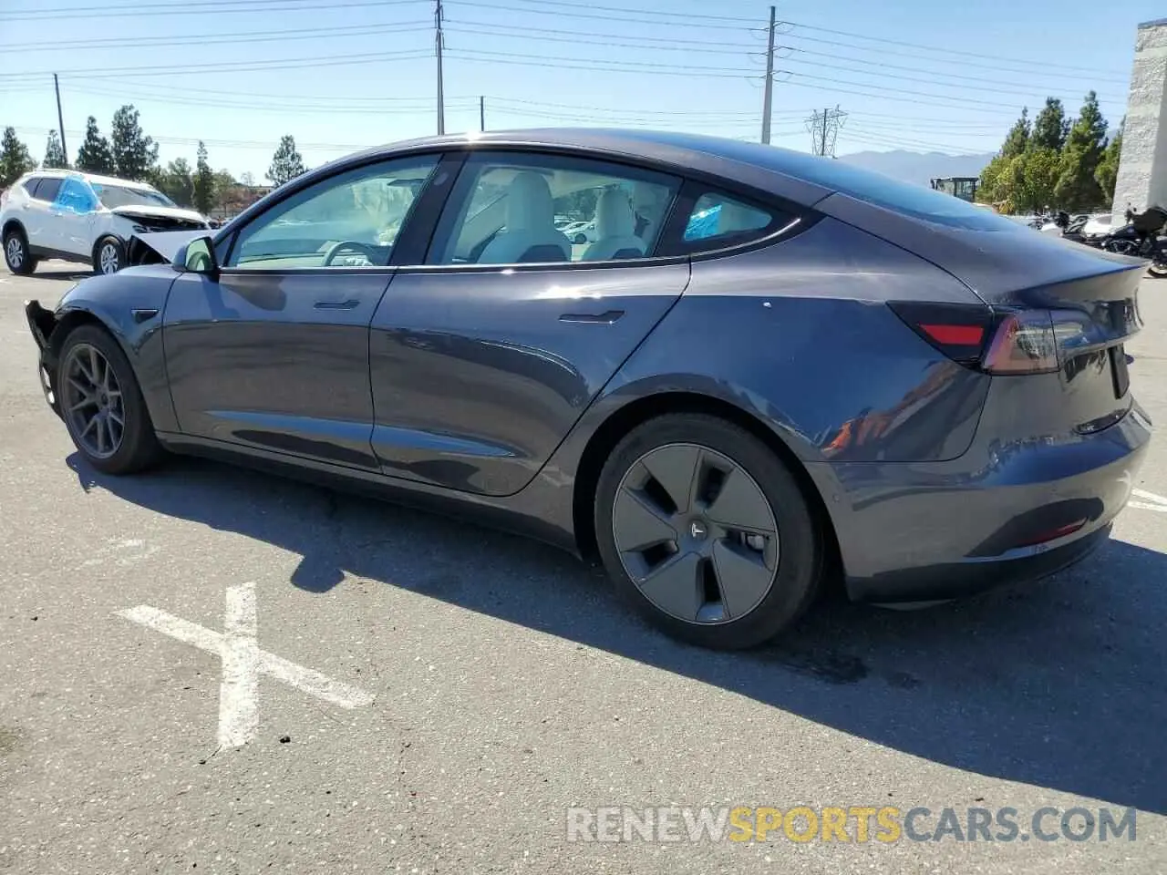 2 Фотография поврежденного автомобиля 5YJ3E1EA5MF018751 TESLA MODEL 3 2021