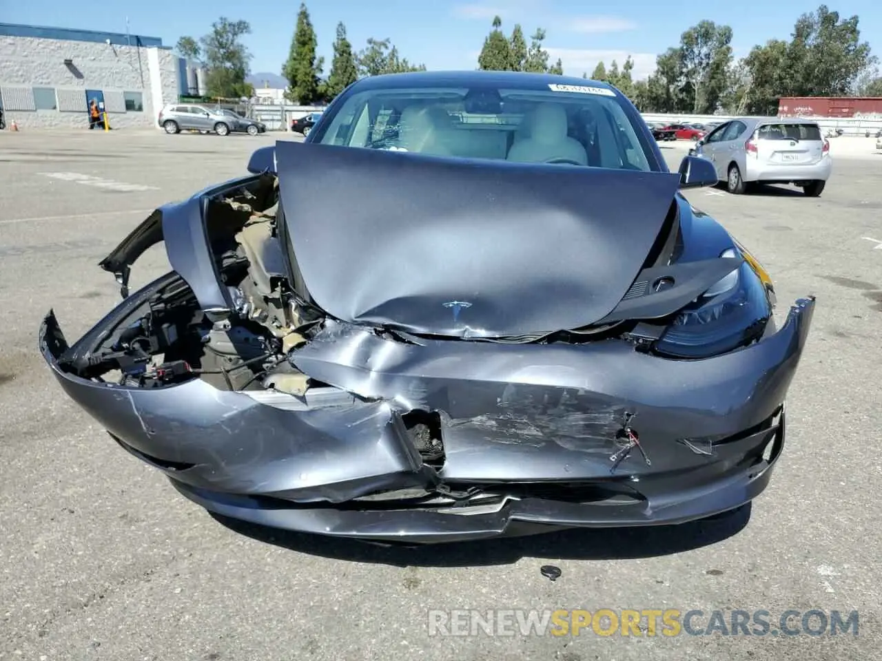 5 Фотография поврежденного автомобиля 5YJ3E1EA5MF018751 TESLA MODEL 3 2021