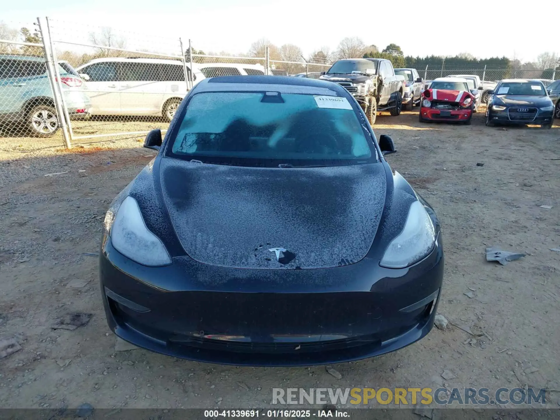 12 Photograph of a damaged car 5YJ3E1EA5MF027577 TESLA MODEL 3 2021