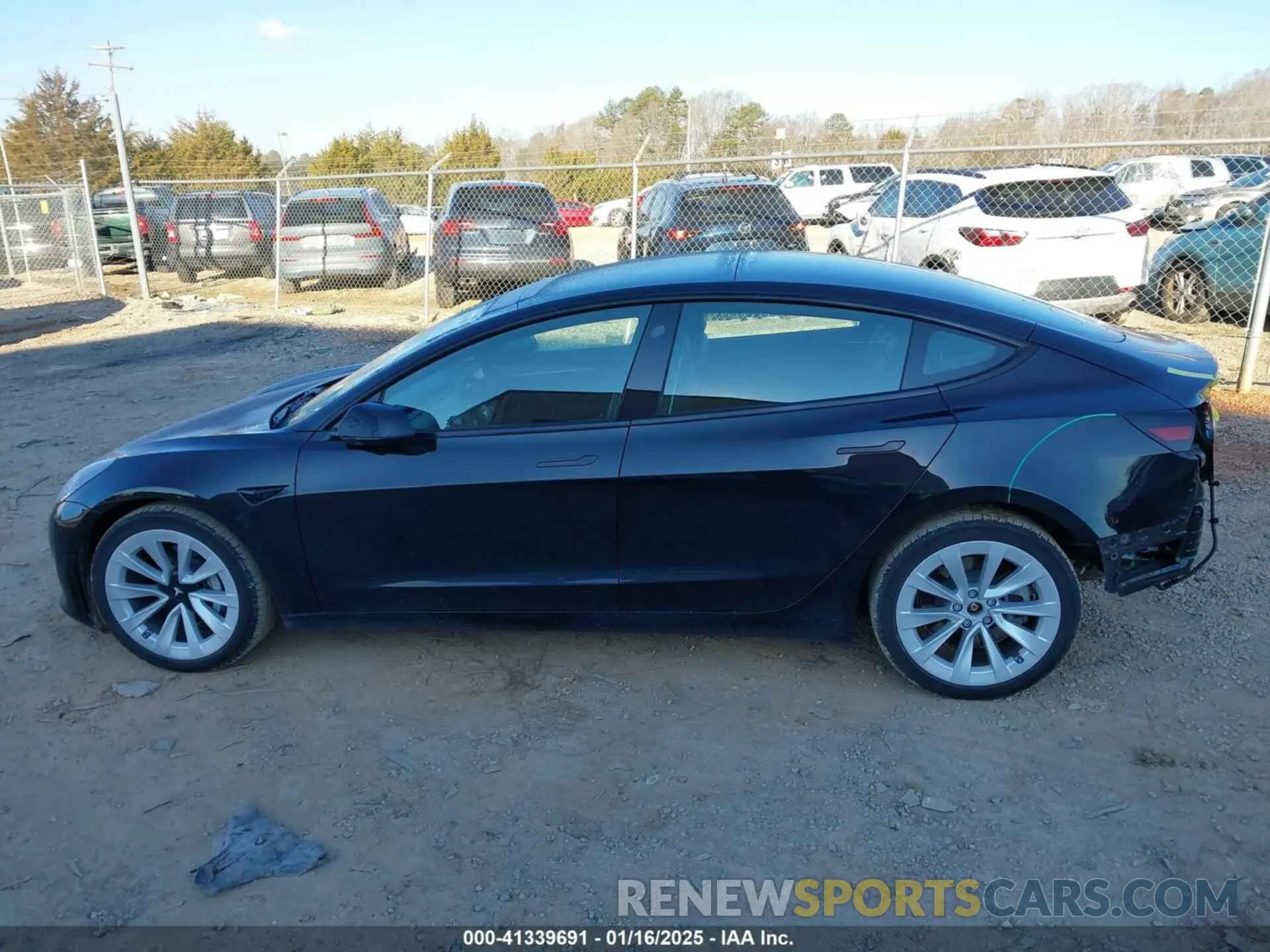 14 Photograph of a damaged car 5YJ3E1EA5MF027577 TESLA MODEL 3 2021