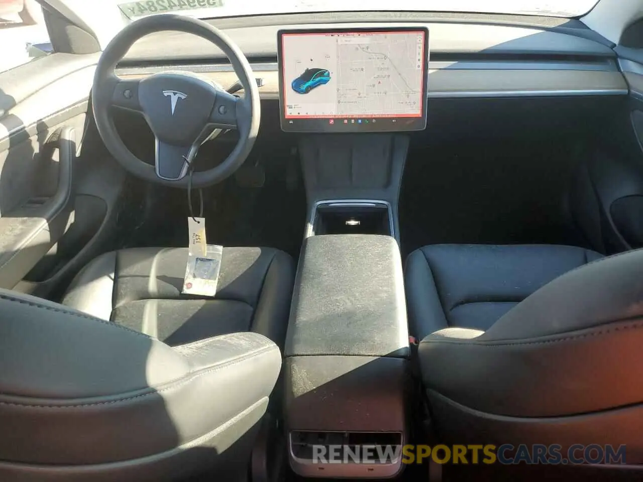 8 Photograph of a damaged car 5YJ3E1EA5MF046064 TESLA MODEL 3 2021
