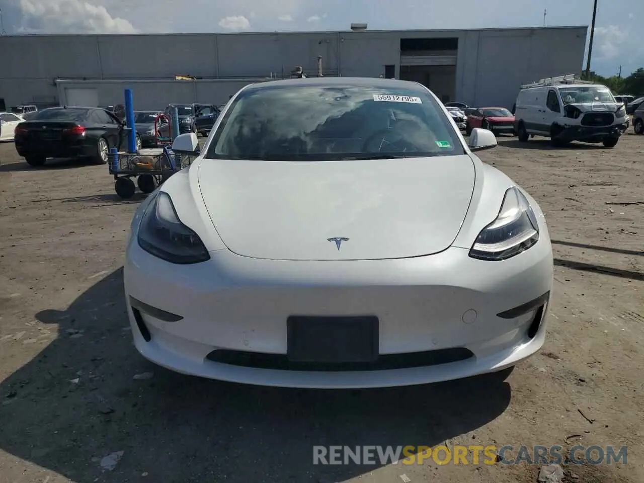 5 Фотография поврежденного автомобиля 5YJ3E1EA5MF089562 TESLA MODEL 3 2021
