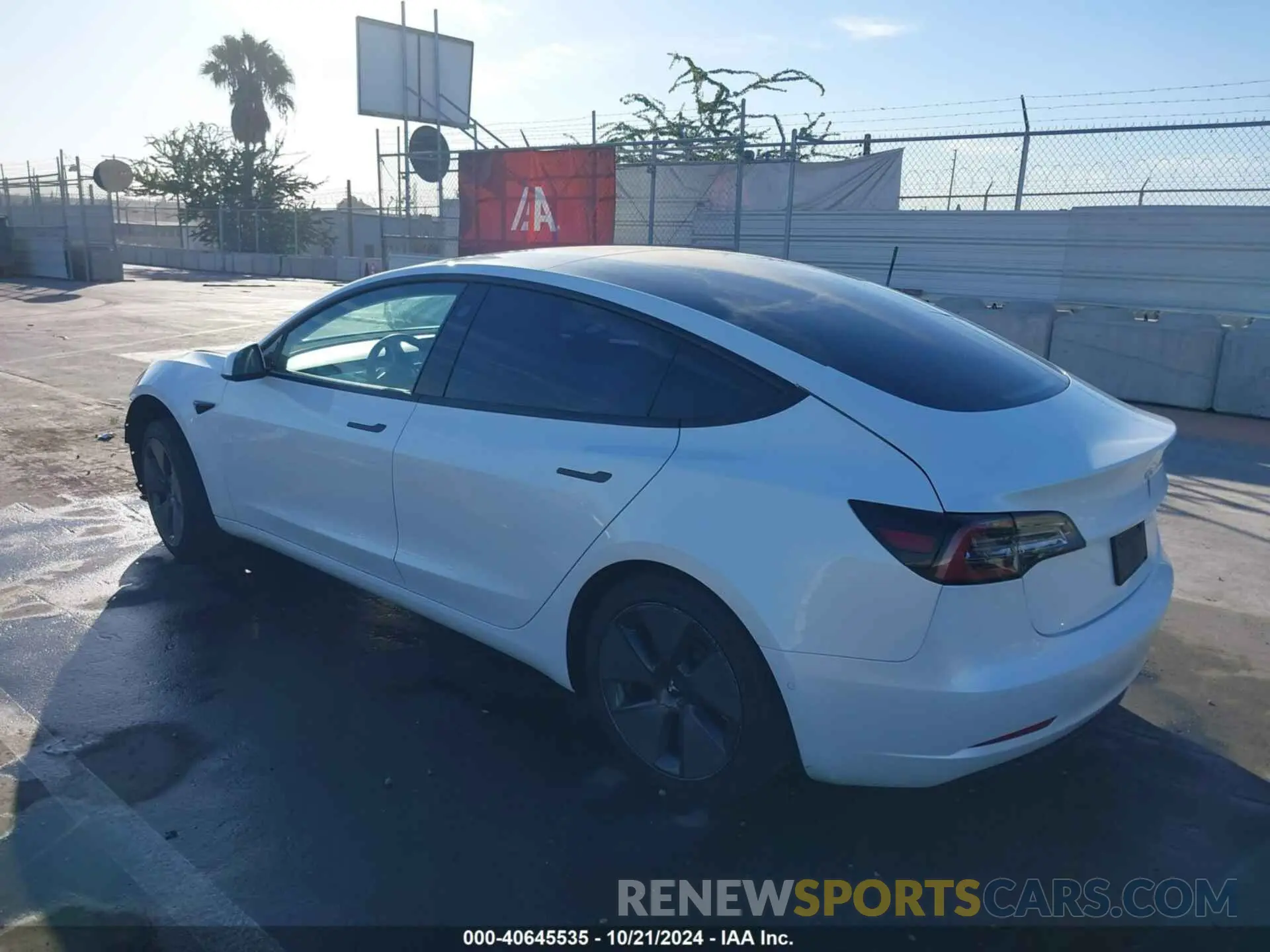 3 Photograph of a damaged car 5YJ3E1EA5MF942994 TESLA MODEL 3 2021