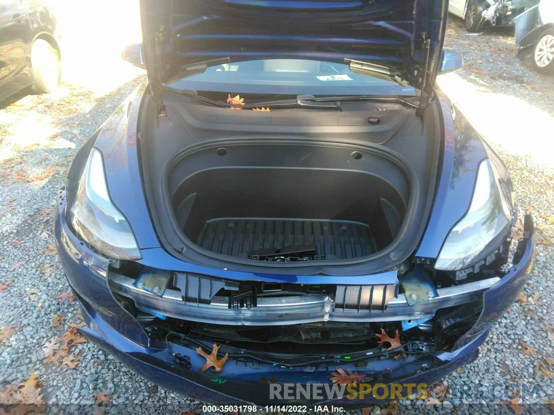10 Photograph of a damaged car 5YJ3E1EA5MF977082 TESLA MODEL 3 2021