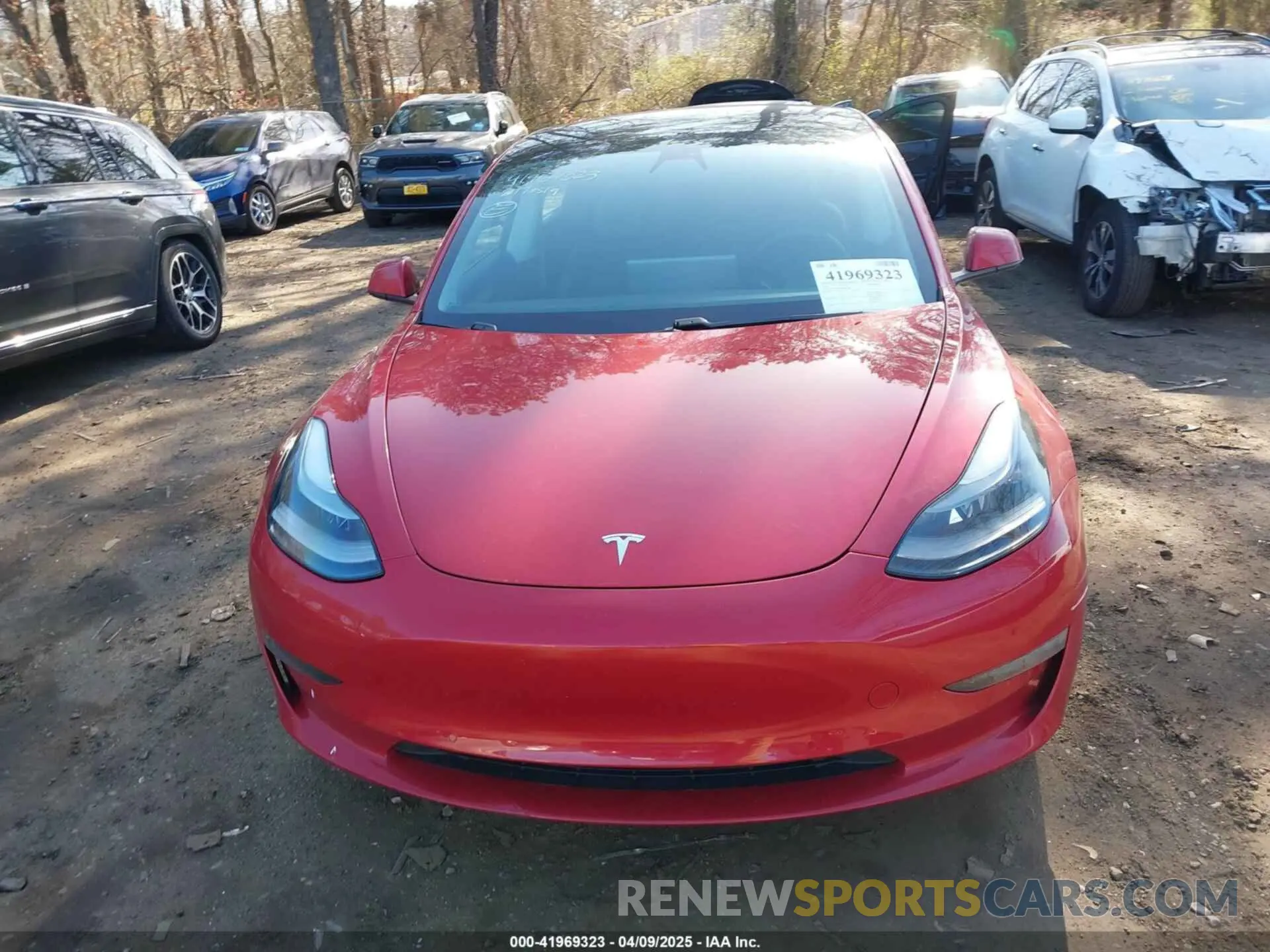 12 Фотография поврежденного автомобиля 5YJ3E1EA5MF992049 TESLA MODEL 3 2021