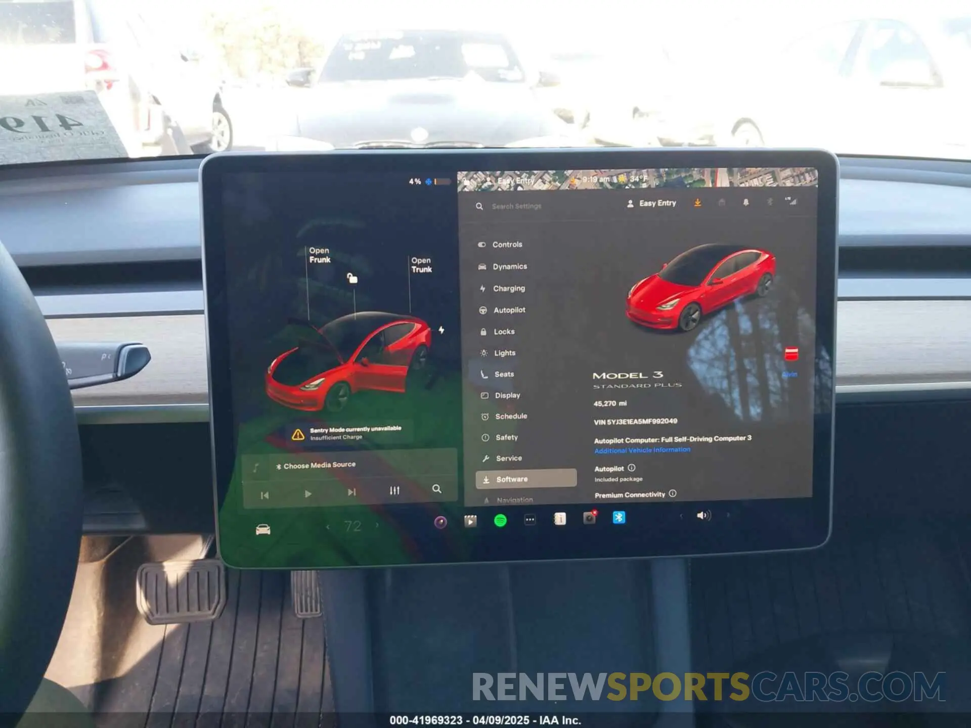 18 Фотография поврежденного автомобиля 5YJ3E1EA5MF992049 TESLA MODEL 3 2021