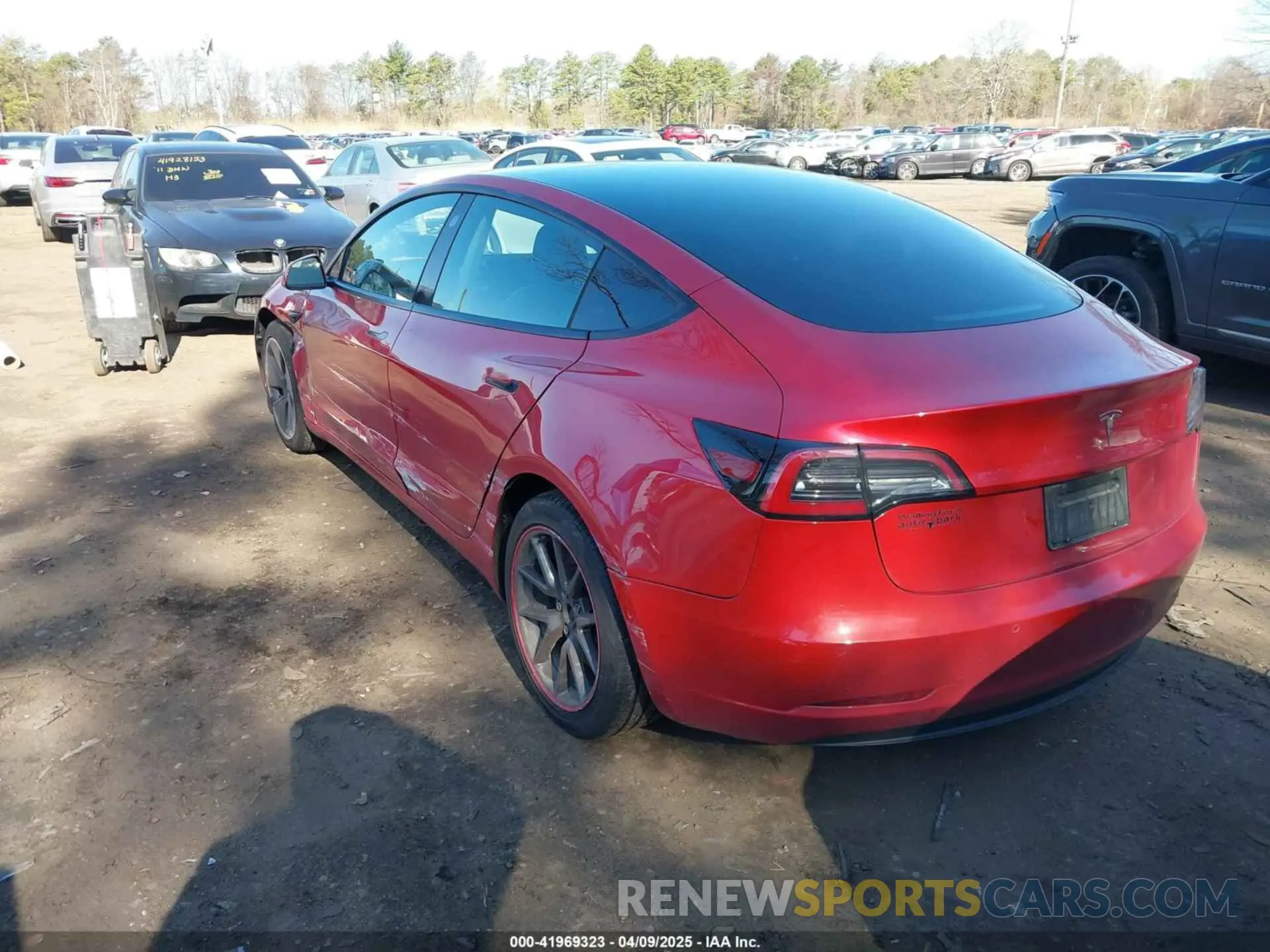 3 Фотография поврежденного автомобиля 5YJ3E1EA5MF992049 TESLA MODEL 3 2021