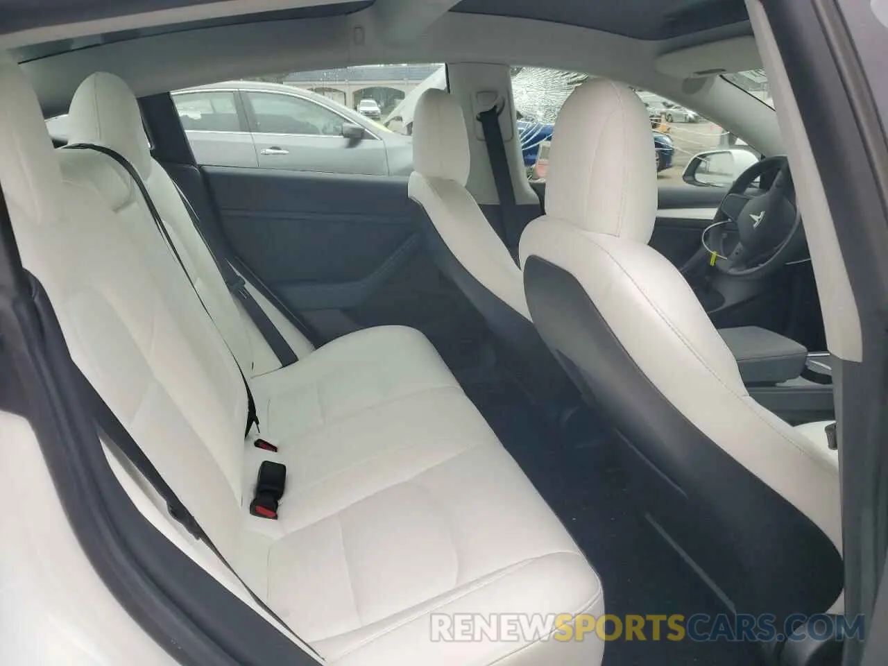 10 Photograph of a damaged car 5YJ3E1EA6MF025109 TESLA MODEL 3 2021