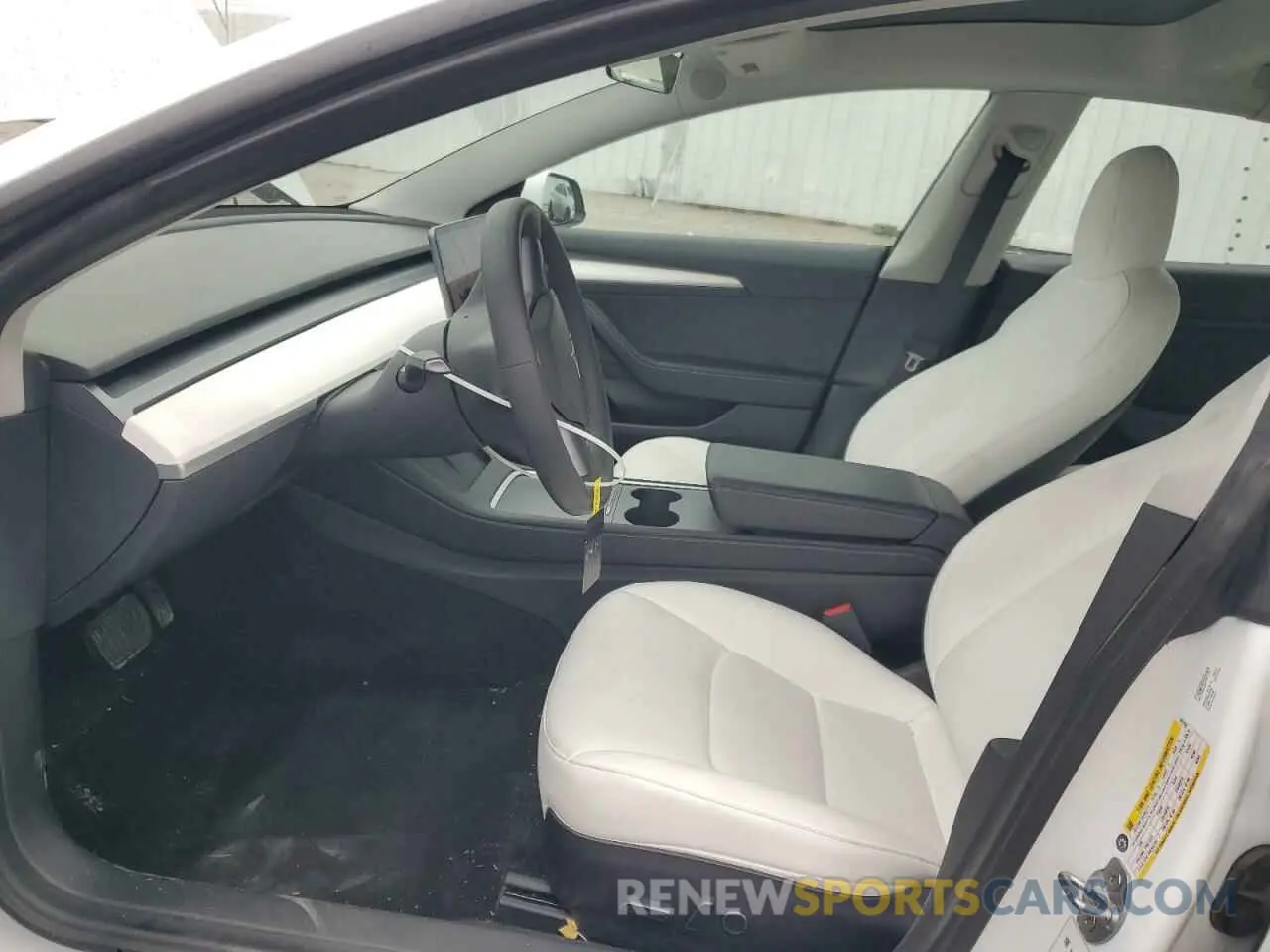 7 Photograph of a damaged car 5YJ3E1EA6MF025109 TESLA MODEL 3 2021
