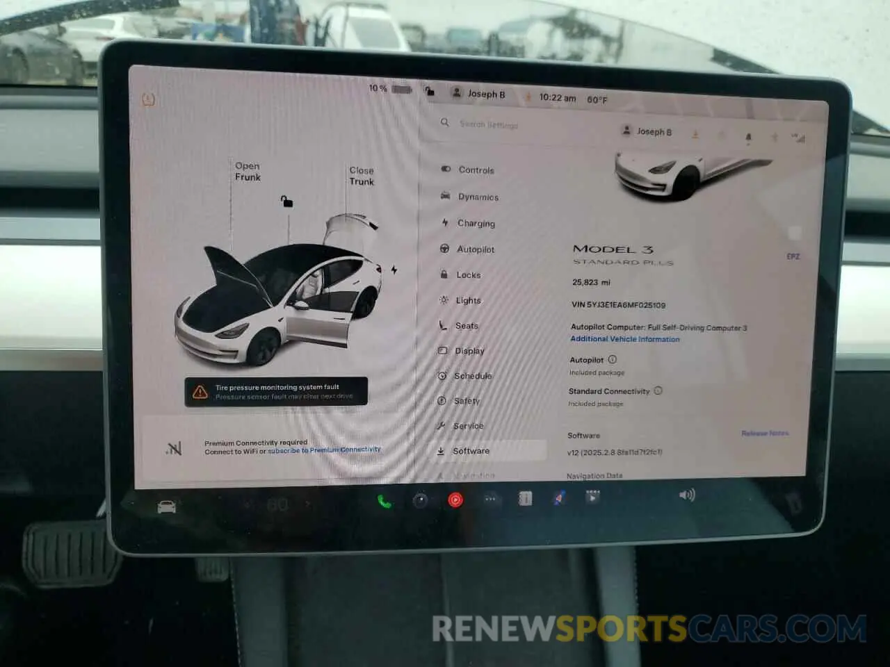 9 Photograph of a damaged car 5YJ3E1EA6MF025109 TESLA MODEL 3 2021