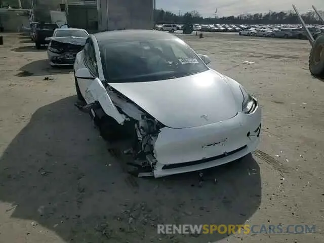 10 Photograph of a damaged car 5YJ3E1EA6MF048261 TESLA MODEL 3 2021