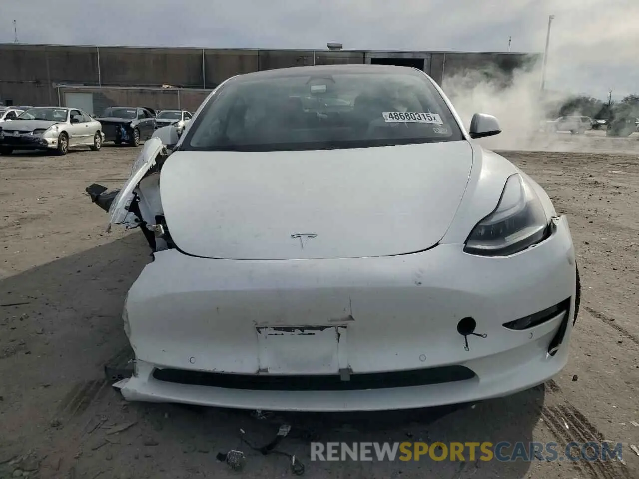5 Photograph of a damaged car 5YJ3E1EA6MF048261 TESLA MODEL 3 2021