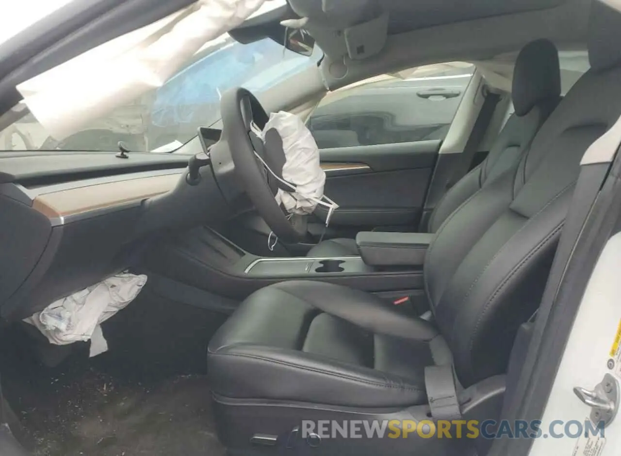 7 Photograph of a damaged car 5YJ3E1EA6MF048261 TESLA MODEL 3 2021