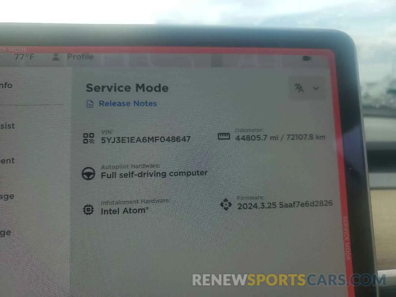 9 Фотография поврежденного автомобиля 5YJ3E1EA6MF048647 TESLA MODEL 3 2021