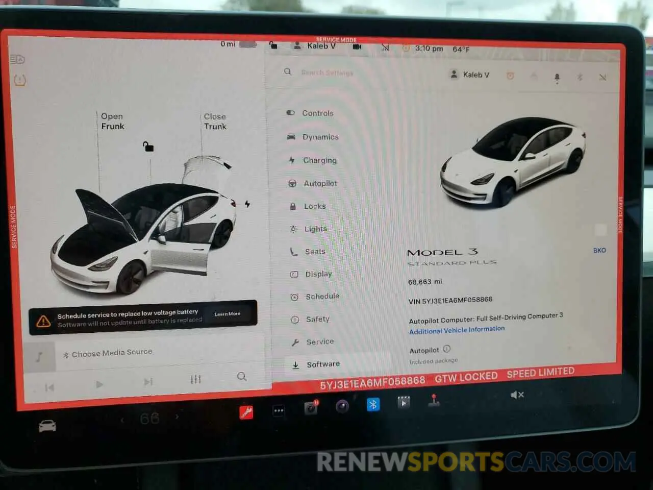 9 Фотография поврежденного автомобиля 5YJ3E1EA6MF058868 TESLA MODEL 3 2021