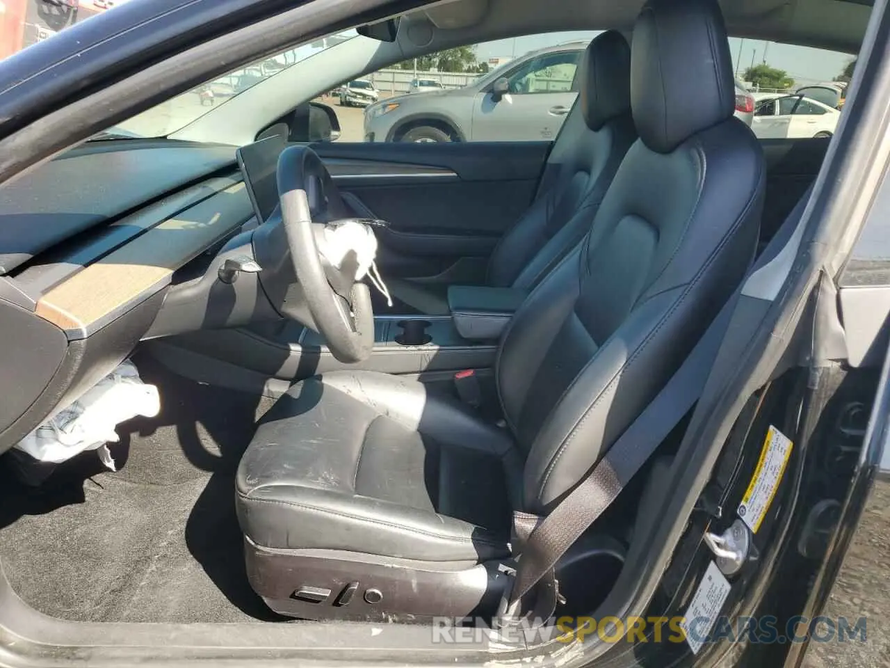 7 Фотография поврежденного автомобиля 5YJ3E1EA6MF067702 TESLA MODEL 3 2021