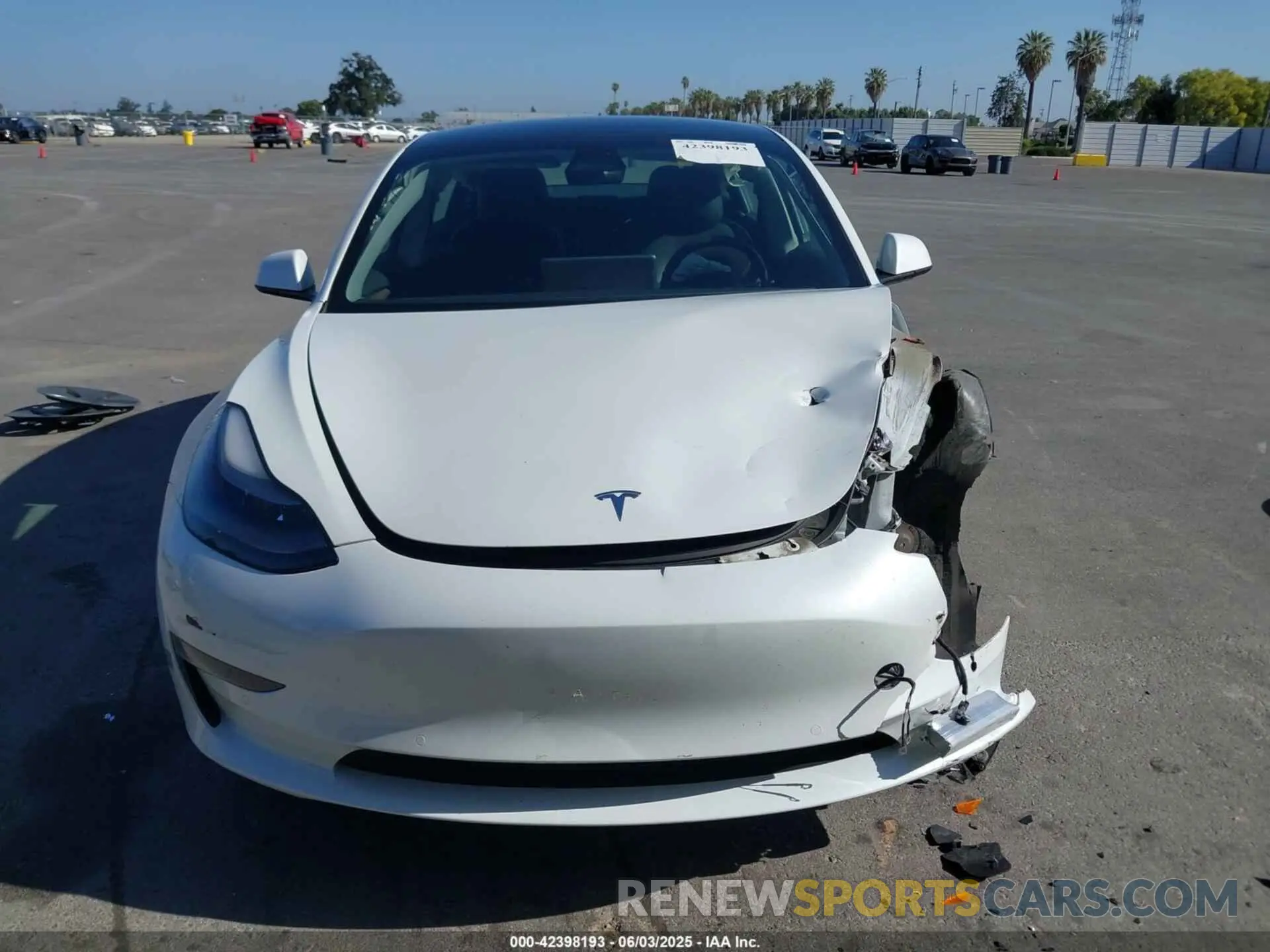 13 Фотография поврежденного автомобиля 5YJ3E1EA6MF079364 TESLA MODEL 3 2021