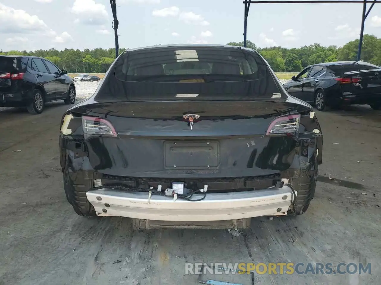6 Фотография поврежденного автомобиля 5YJ3E1EA6MF081454 TESLA MODEL 3 2021