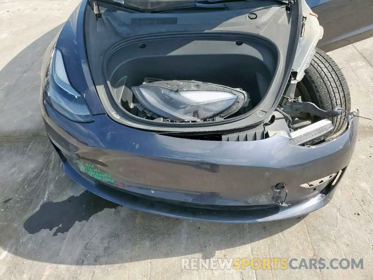12 Фотография поврежденного автомобиля 5YJ3E1EA6MF082796 TESLA MODEL 3 2021