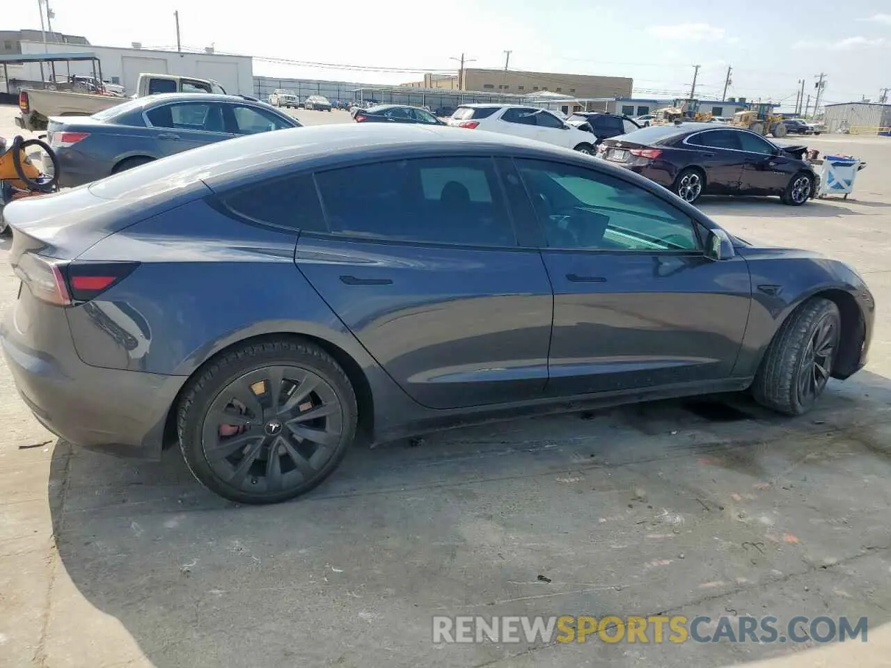 3 Фотография поврежденного автомобиля 5YJ3E1EA6MF082796 TESLA MODEL 3 2021