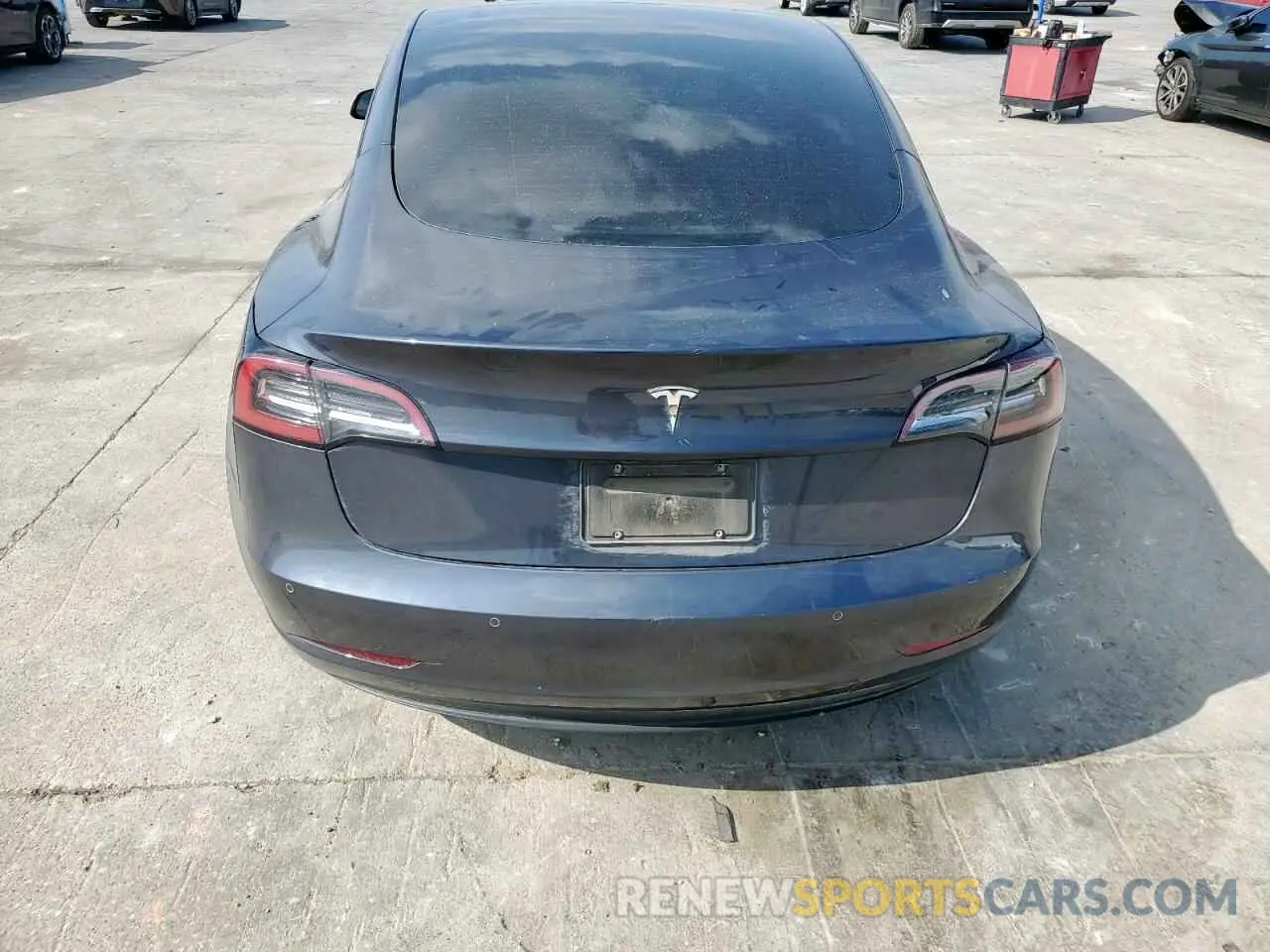 6 Фотография поврежденного автомобиля 5YJ3E1EA6MF082796 TESLA MODEL 3 2021