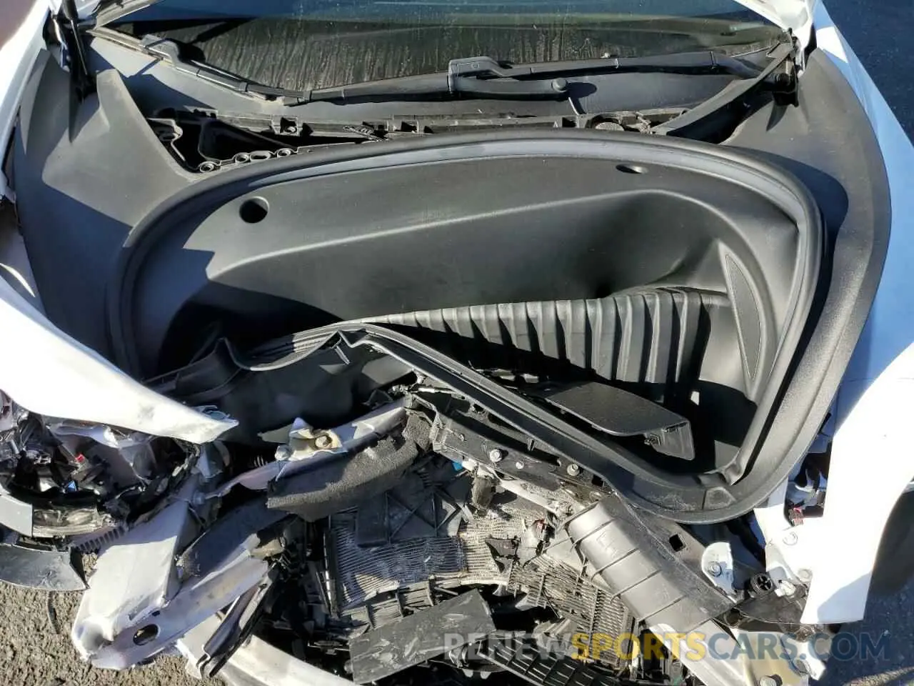 11 Photograph of a damaged car 5YJ3E1EA6MF082832 TESLA MODEL 3 2021