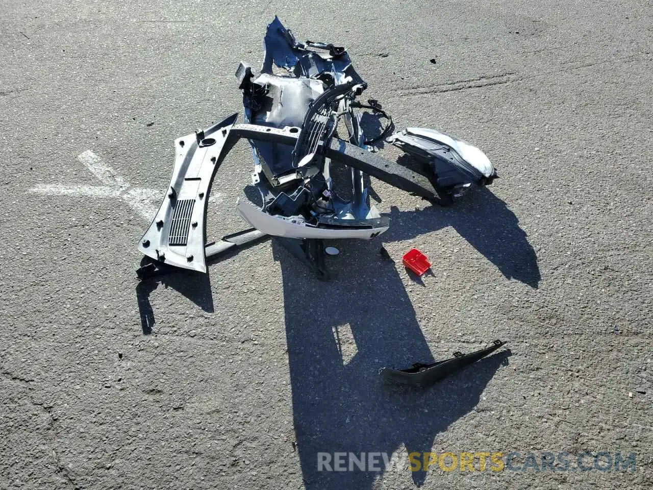 12 Photograph of a damaged car 5YJ3E1EA6MF082832 TESLA MODEL 3 2021