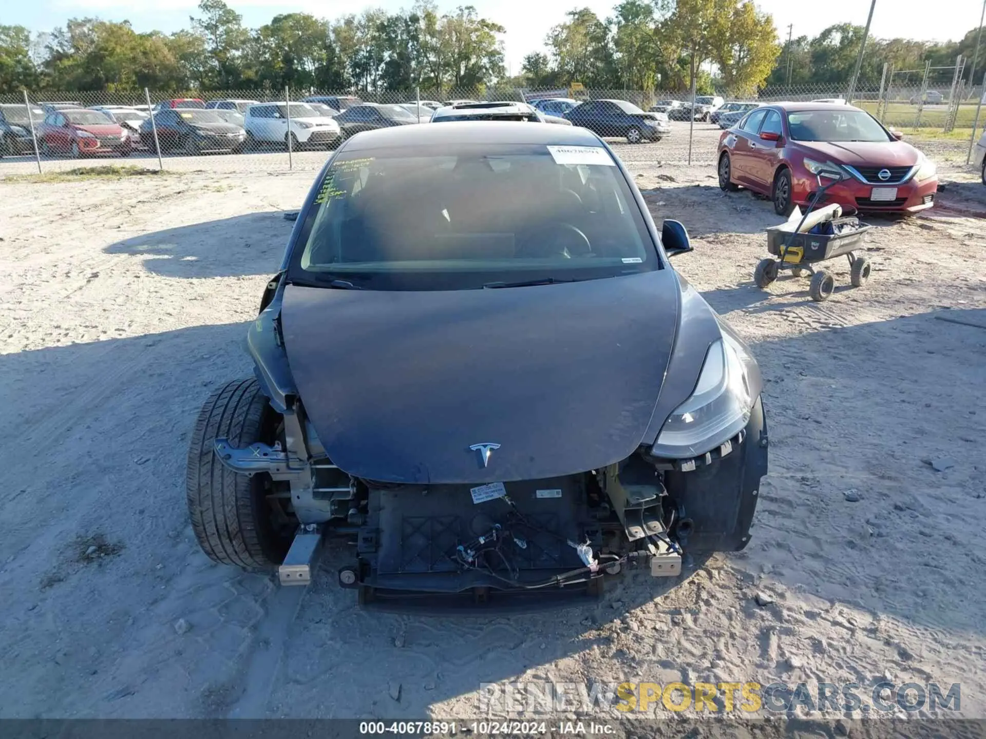 13 Photograph of a damaged car 5YJ3E1EA6MF086119 TESLA MODEL 3 2021