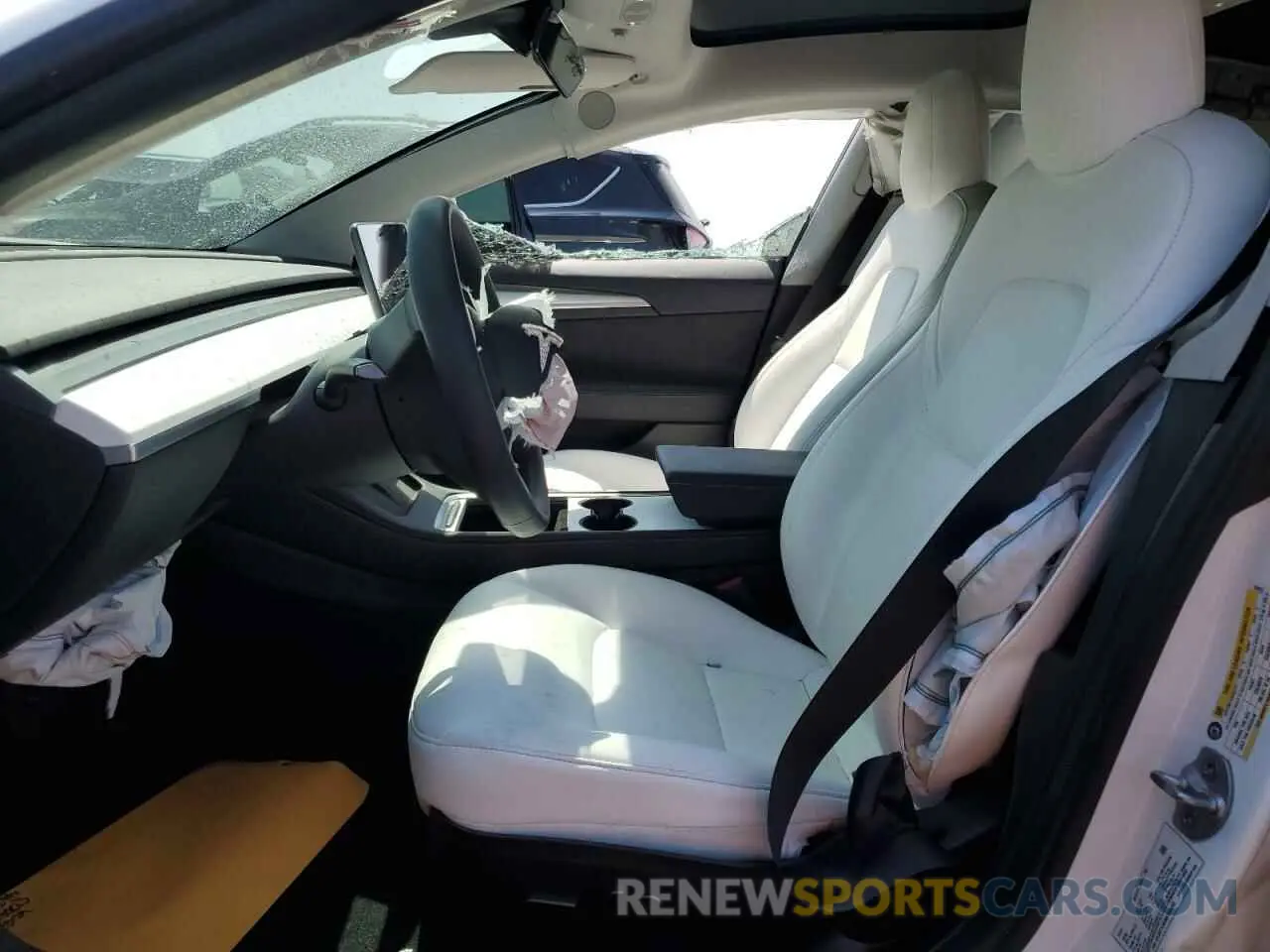 7 Photograph of a damaged car 5YJ3E1EA6MF099937 TESLA MODEL 3 2021