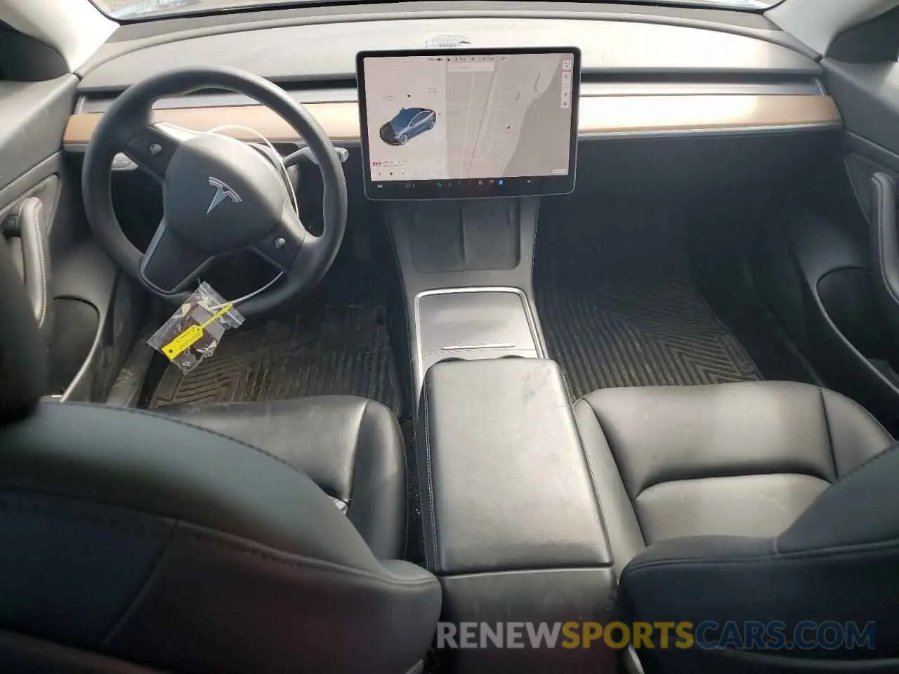 8 Photograph of a damaged car 5YJ3E1EA6MF838465 TESLA MODEL 3 2021