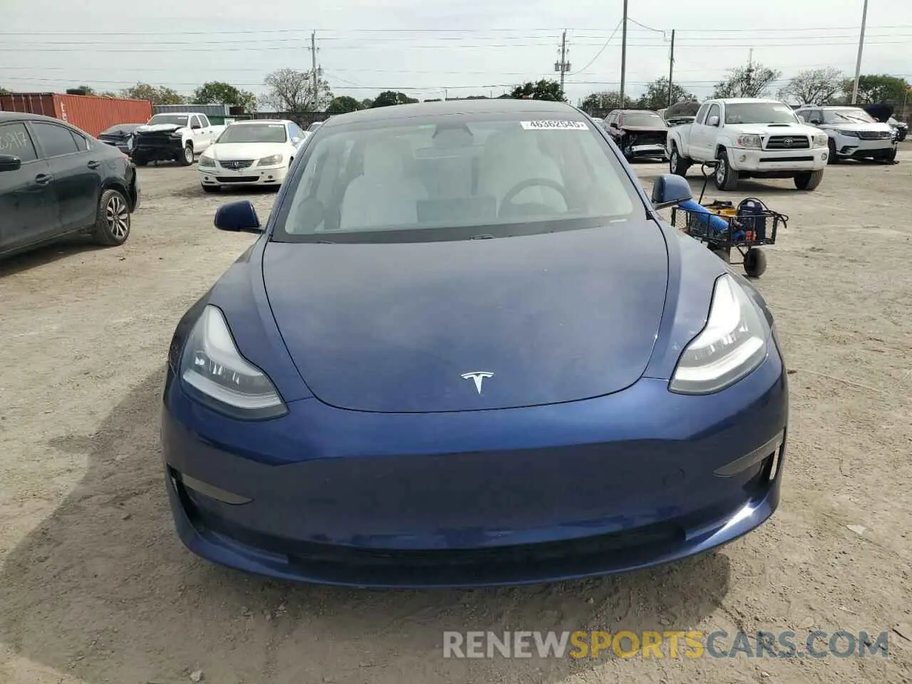 5 Фотография поврежденного автомобиля 5YJ3E1EA6MF850342 TESLA MODEL 3 2021