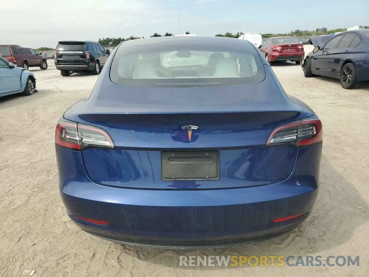 6 Фотография поврежденного автомобиля 5YJ3E1EA6MF850342 TESLA MODEL 3 2021