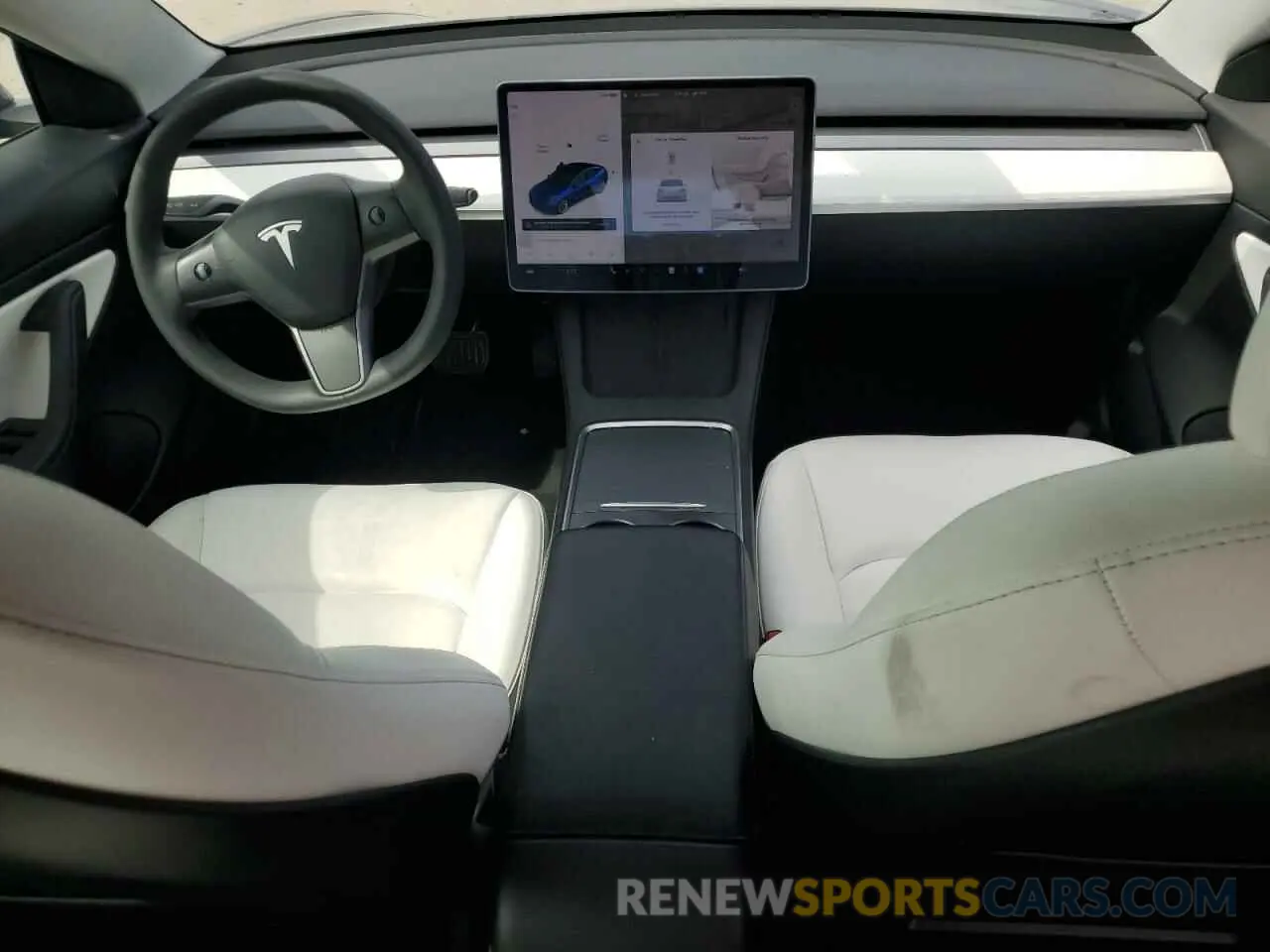 8 Фотография поврежденного автомобиля 5YJ3E1EA6MF850342 TESLA MODEL 3 2021