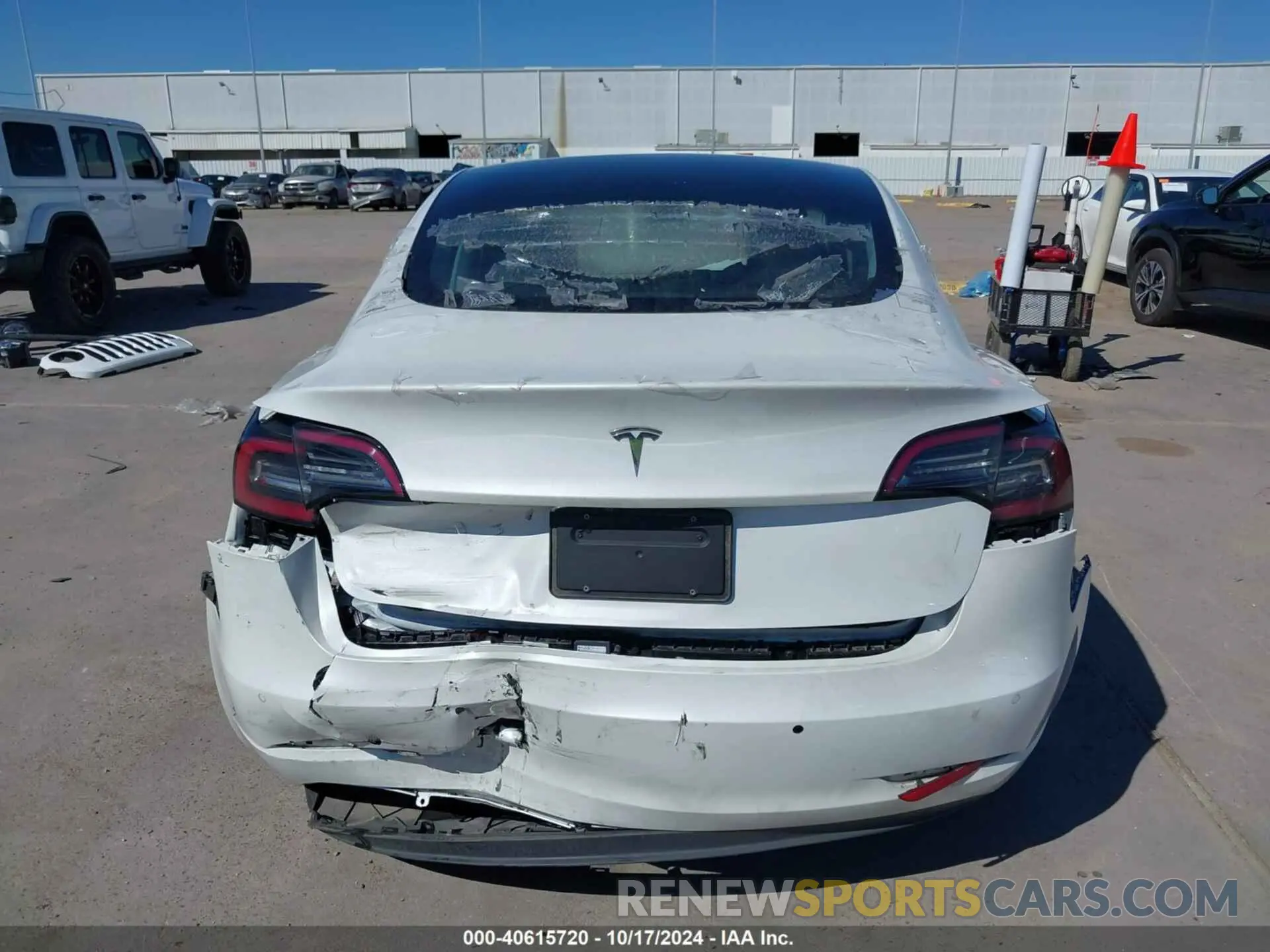 6 Photograph of a damaged car 5YJ3E1EA6MF854181 TESLA MODEL 3 2021