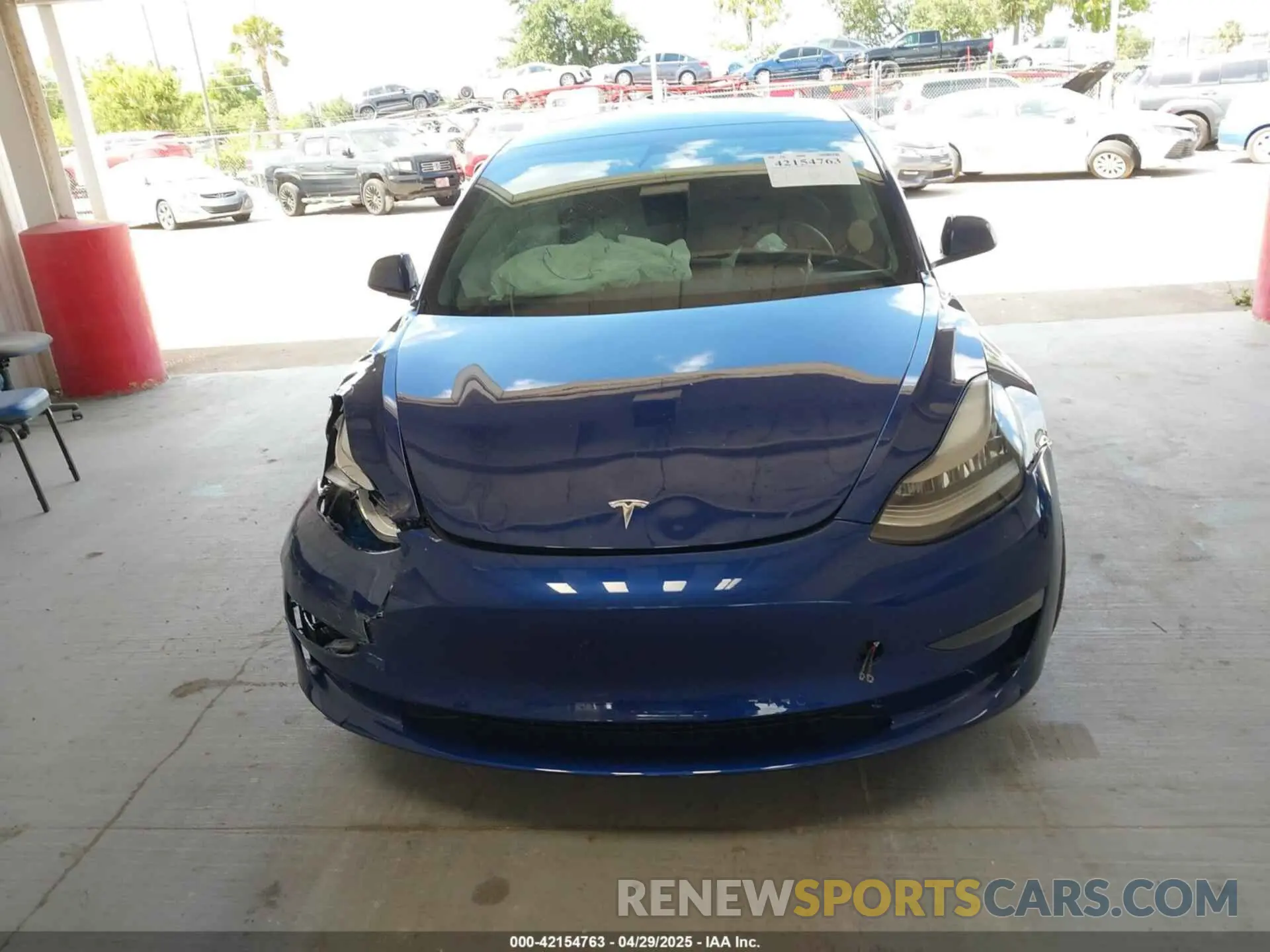 11 Фотография поврежденного автомобиля 5YJ3E1EA6MF860949 TESLA MODEL 3 2021