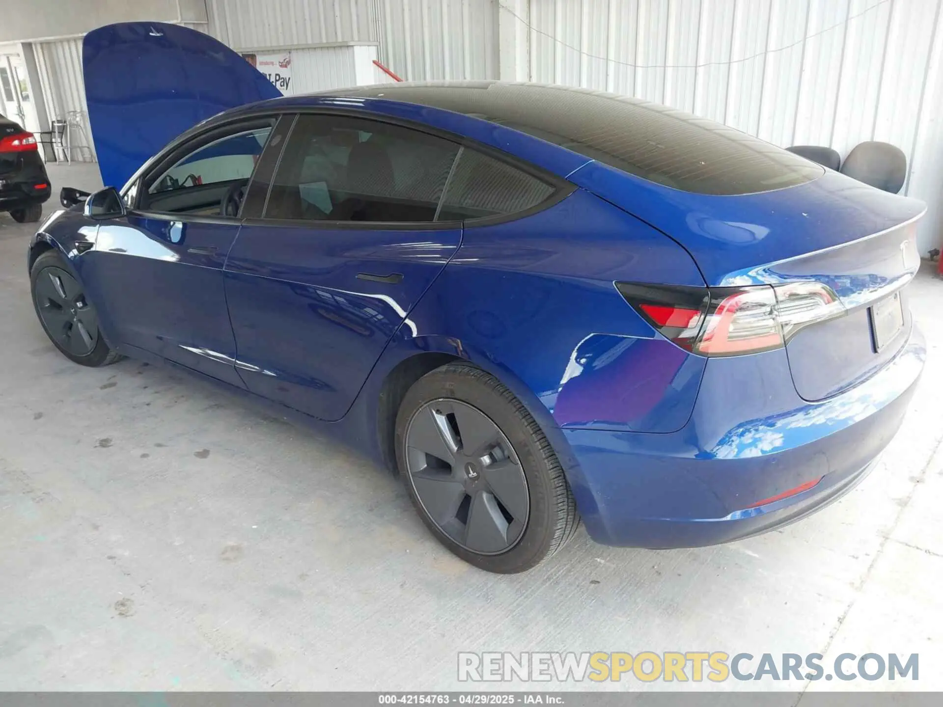 3 Фотография поврежденного автомобиля 5YJ3E1EA6MF860949 TESLA MODEL 3 2021